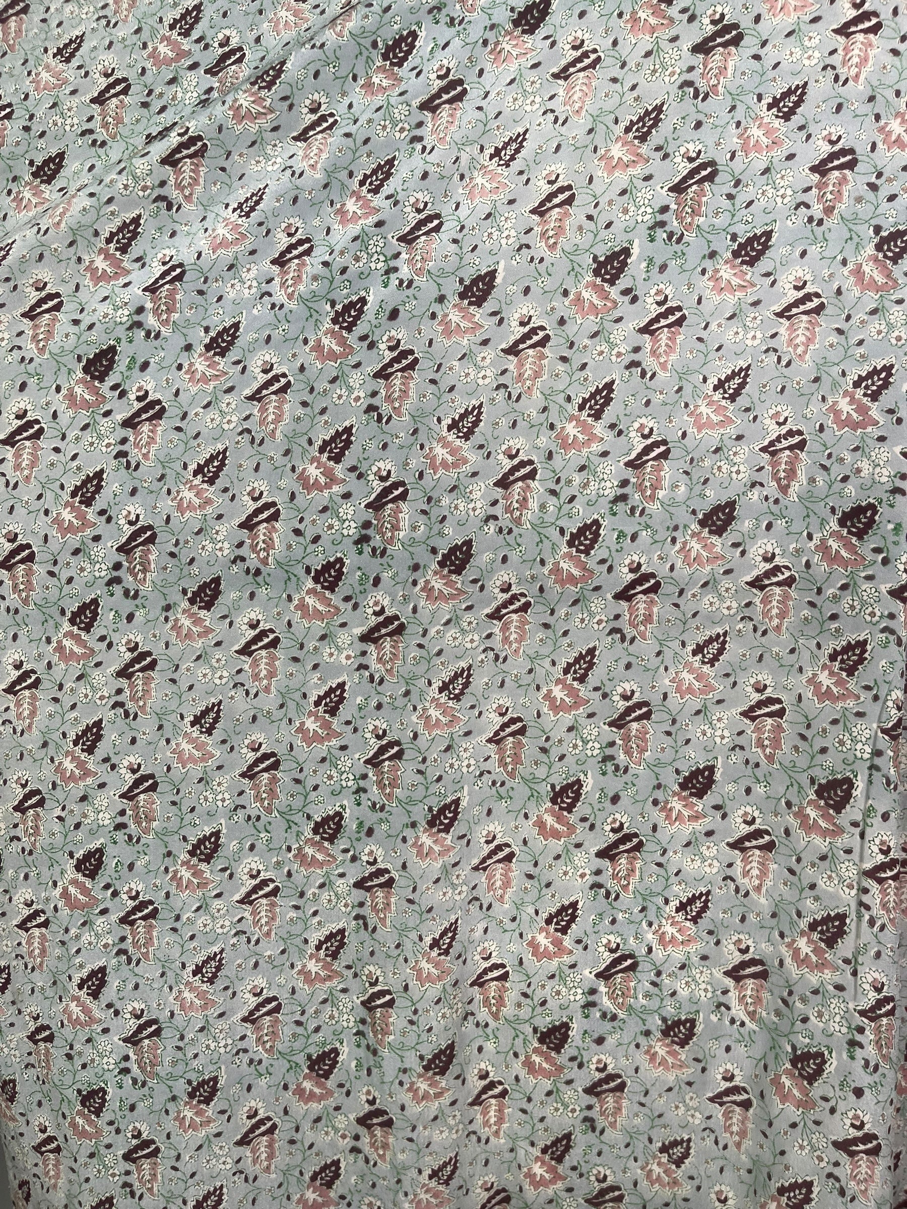 PRC8542 Avatar Long Pure Silk Kimono Sleeved Duster with Belt