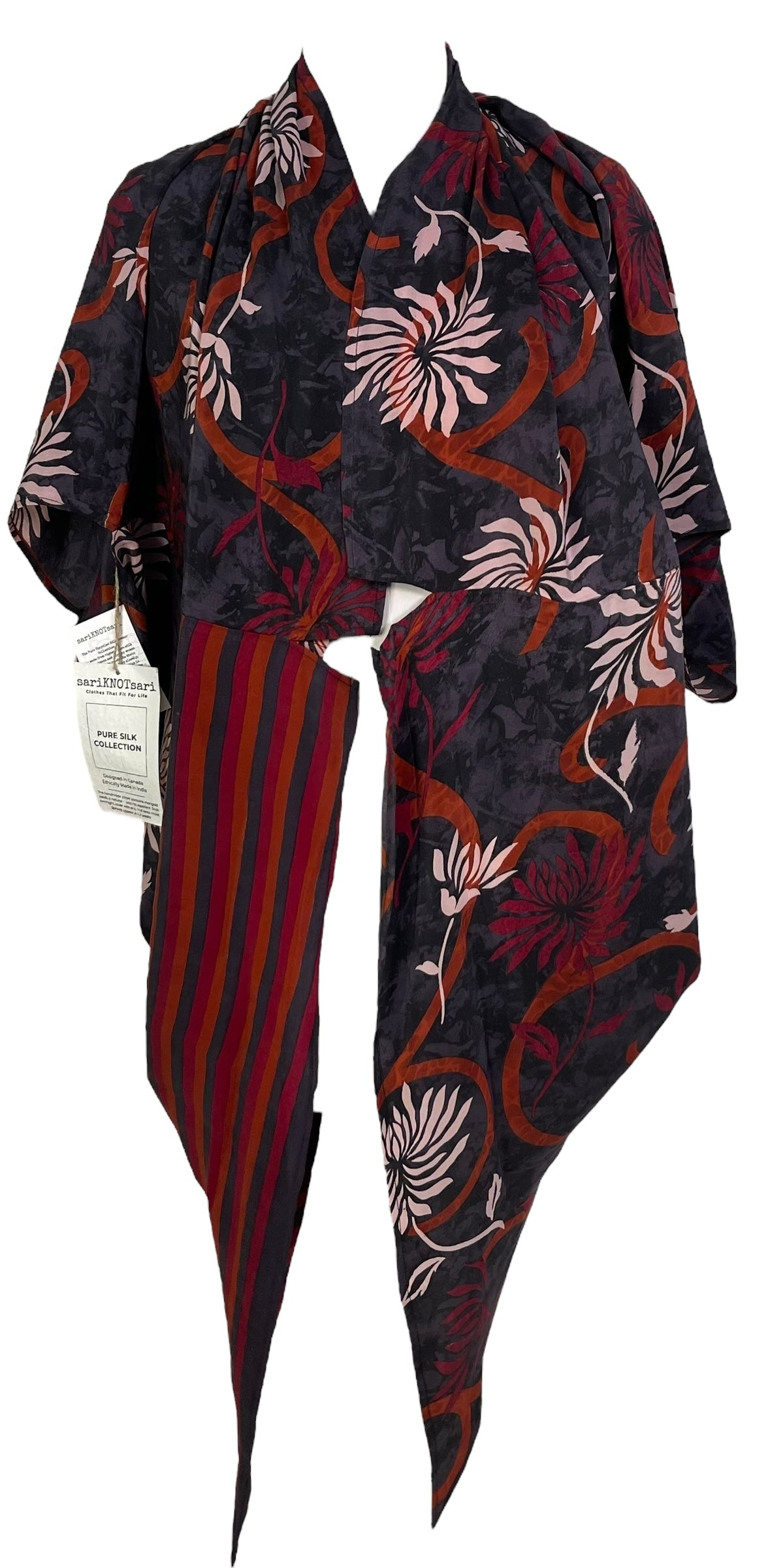 PRC7015 Avatar Pure Silk Cardigan