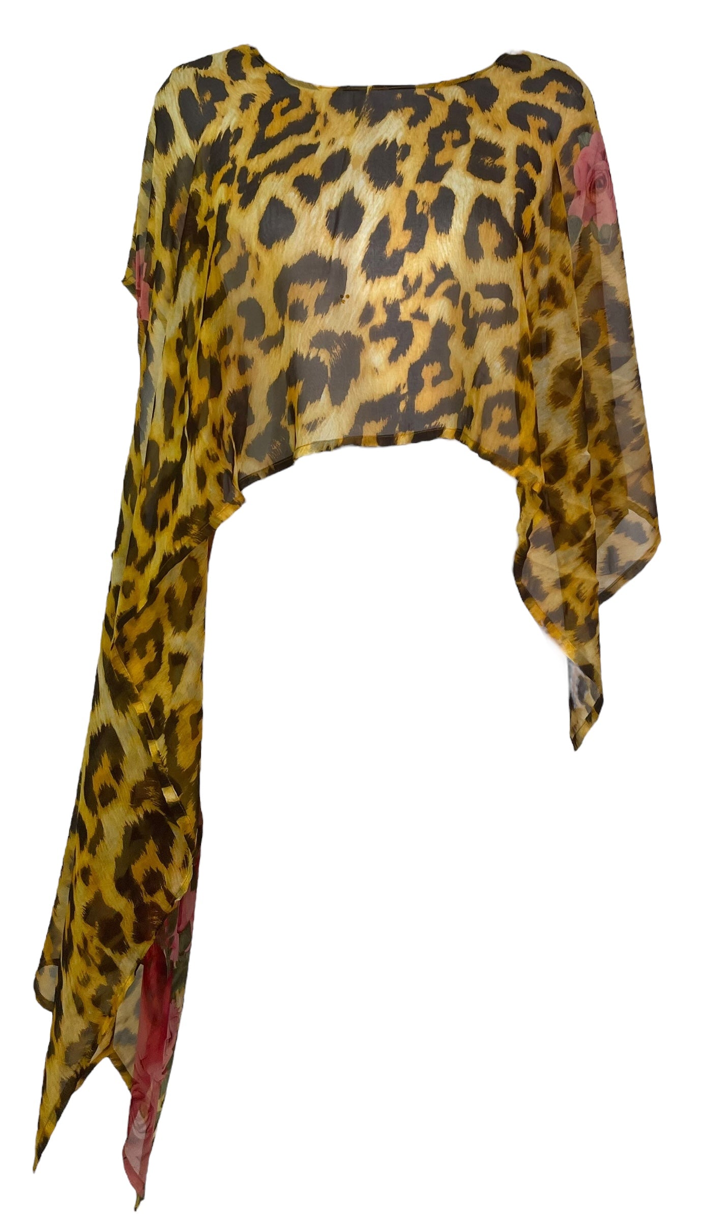 PRG7433B Sheer Wabi Sabi Pure Silk Versatile Vest