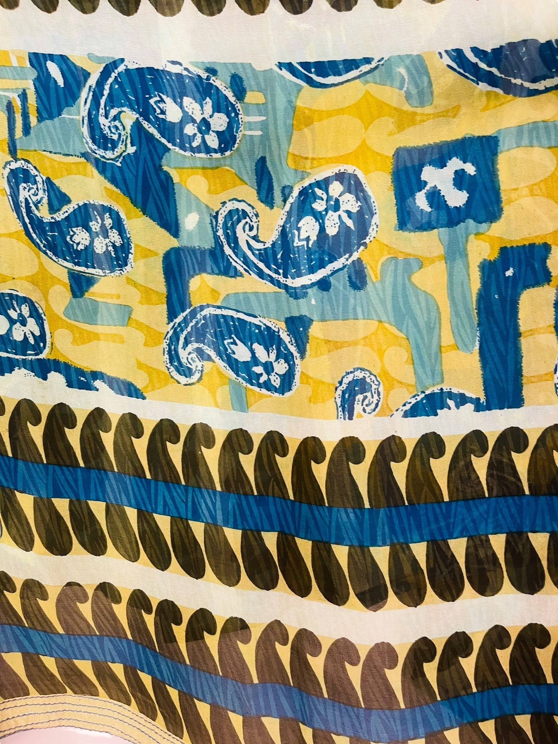 PRG7429 Sheer Wabi Sabi Pure Silk Versatile Vest