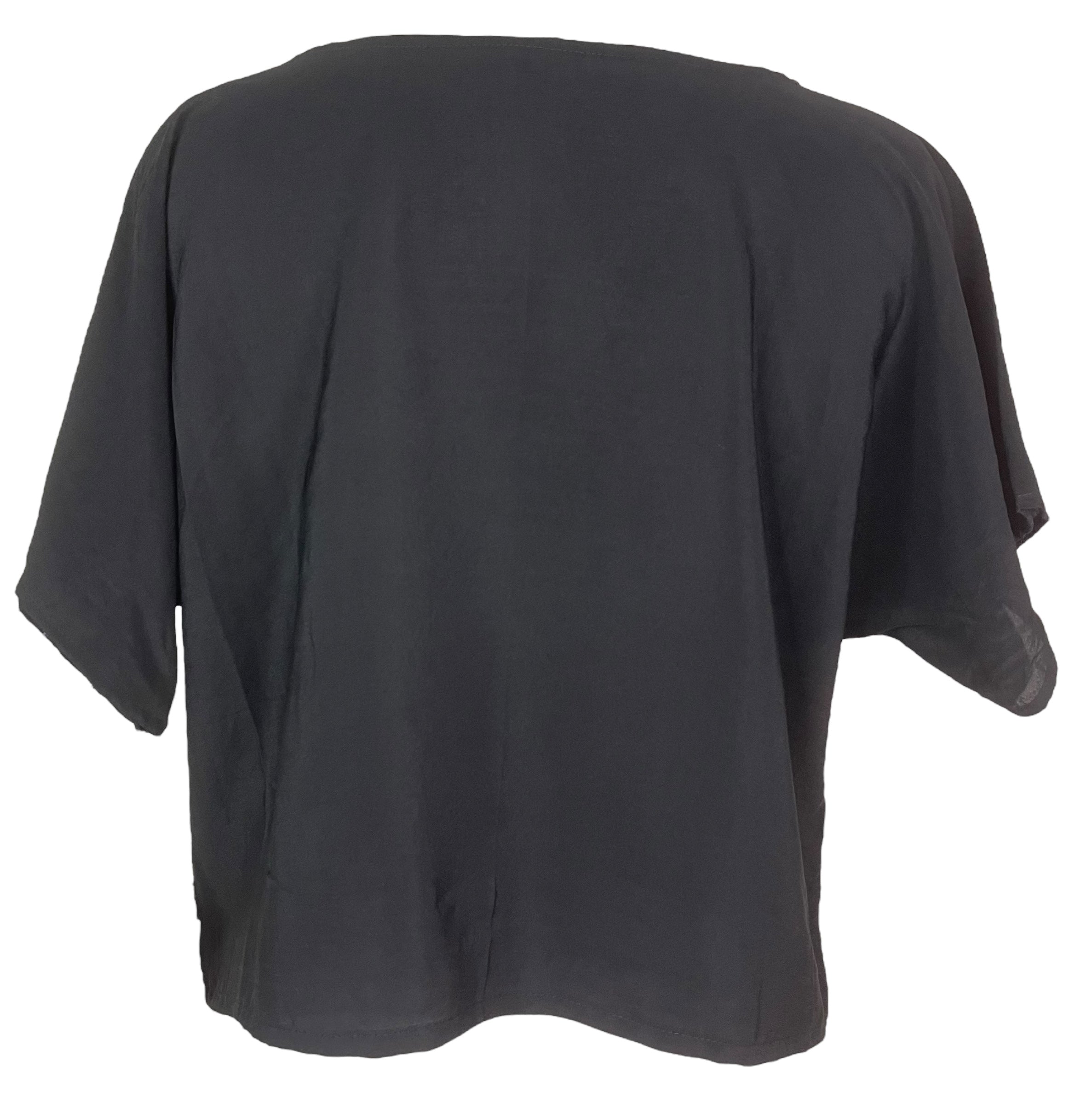 PRC8009 Avatar Pure Silk Boxy Top