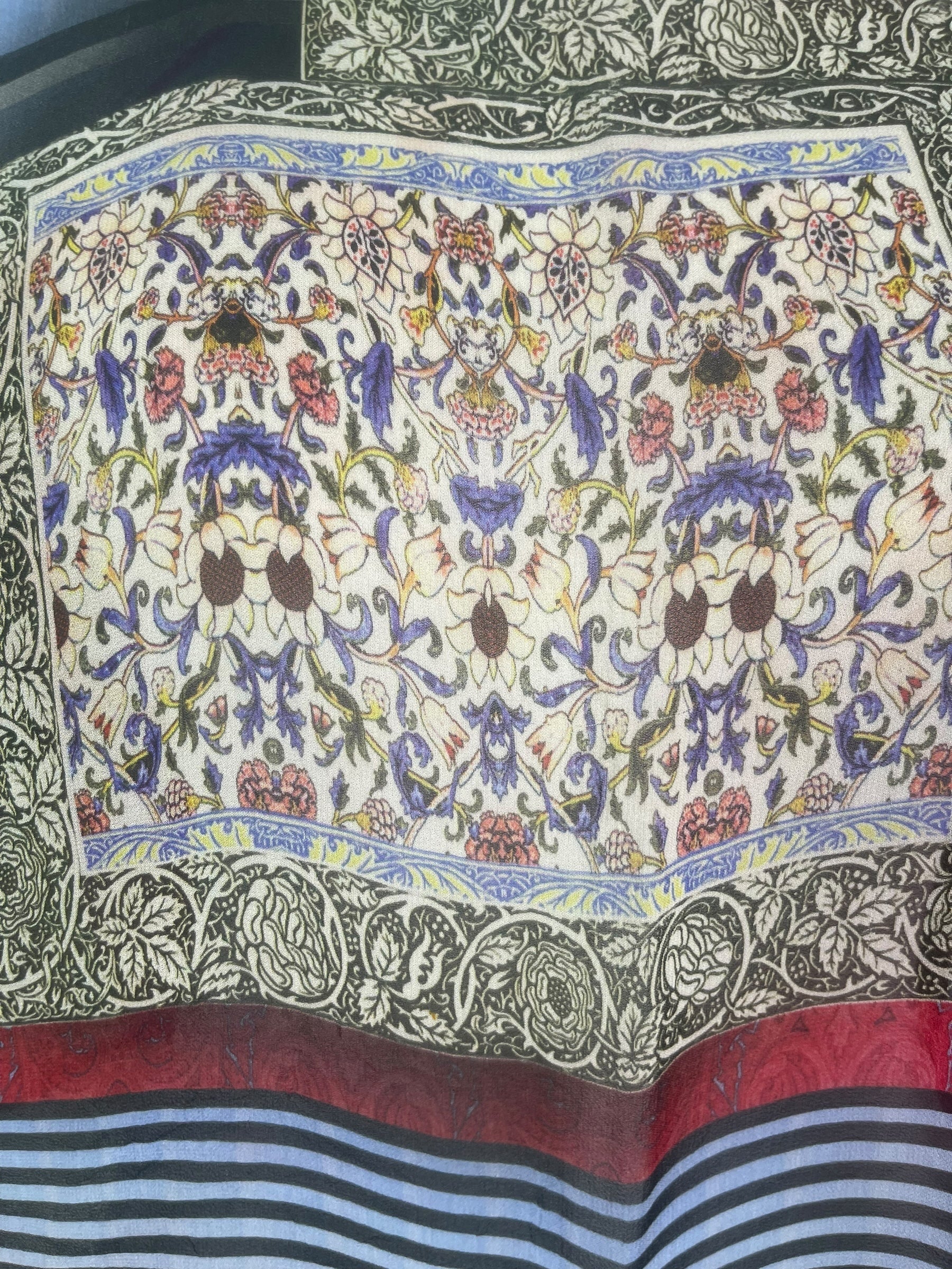 PREVIEW PRG8619 Sheer  Wabi Sabi Pure Silk Kimono-Sleeved Top