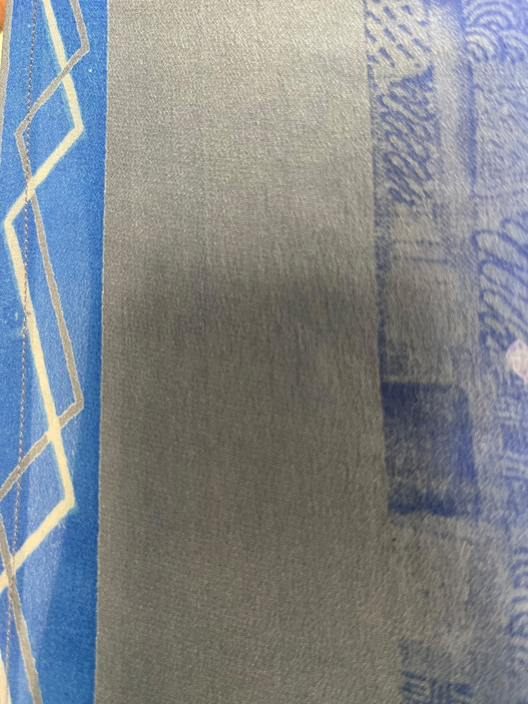 PRC7947 Avatar Pure Silk Self Pocket Tunic Dress