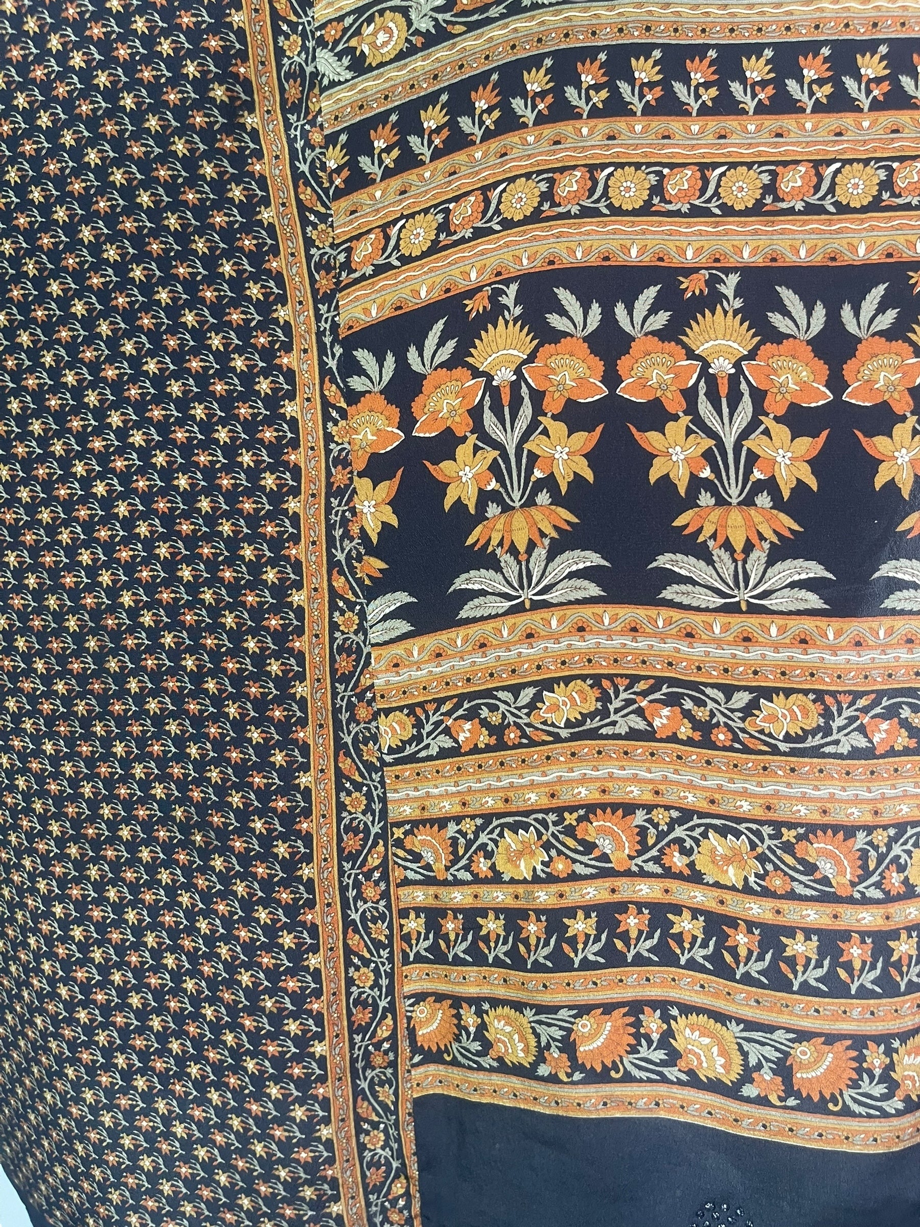 PRC8076 Avatar Pure Silk Waterfall Top