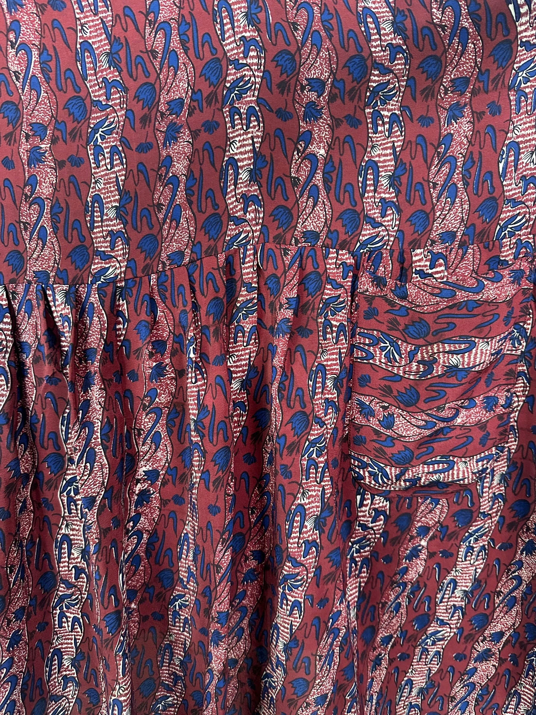 PRC7450 Avatar Pure Silk Boxy Babydoll Dress