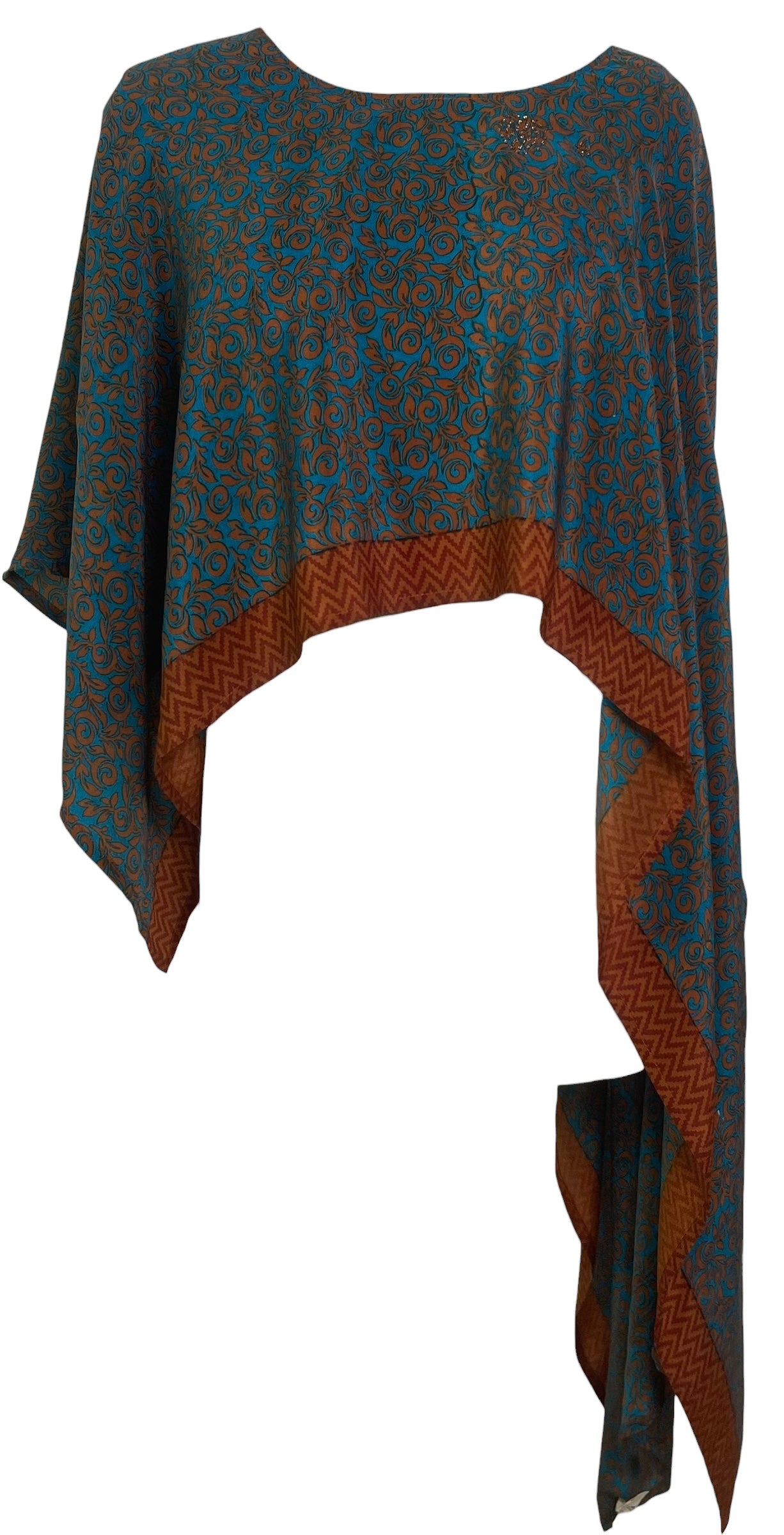 PREVIEW PRC8701 Avatar Pure Silk Versatile Vest by MARCH2026 – Handmade ethical Vest from sariKNOTsari using upcycled silk. Designed in Canada for travel and slow fashion, loved from Toronto to LA to Sydney. Featuring Zsiska, Bryn Walker and Artisan Leather coats by Rejean Pepin, Pepin designs