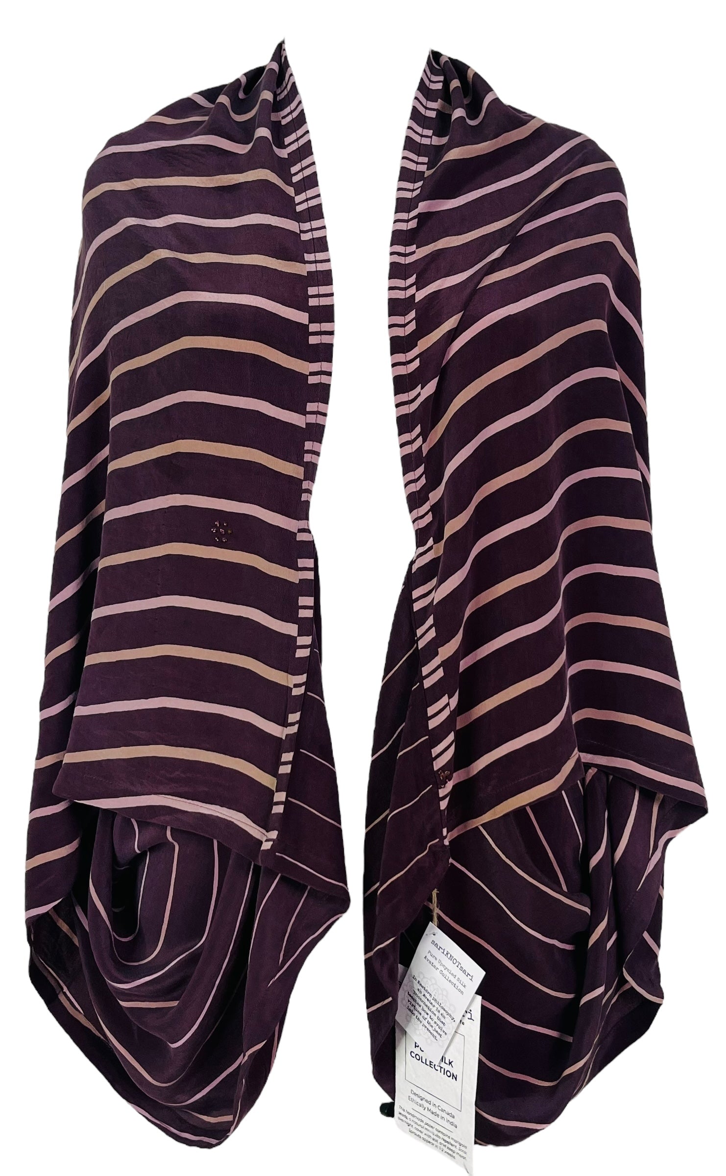 PRC7289 Wabi Sabi Pure Silk Shrug