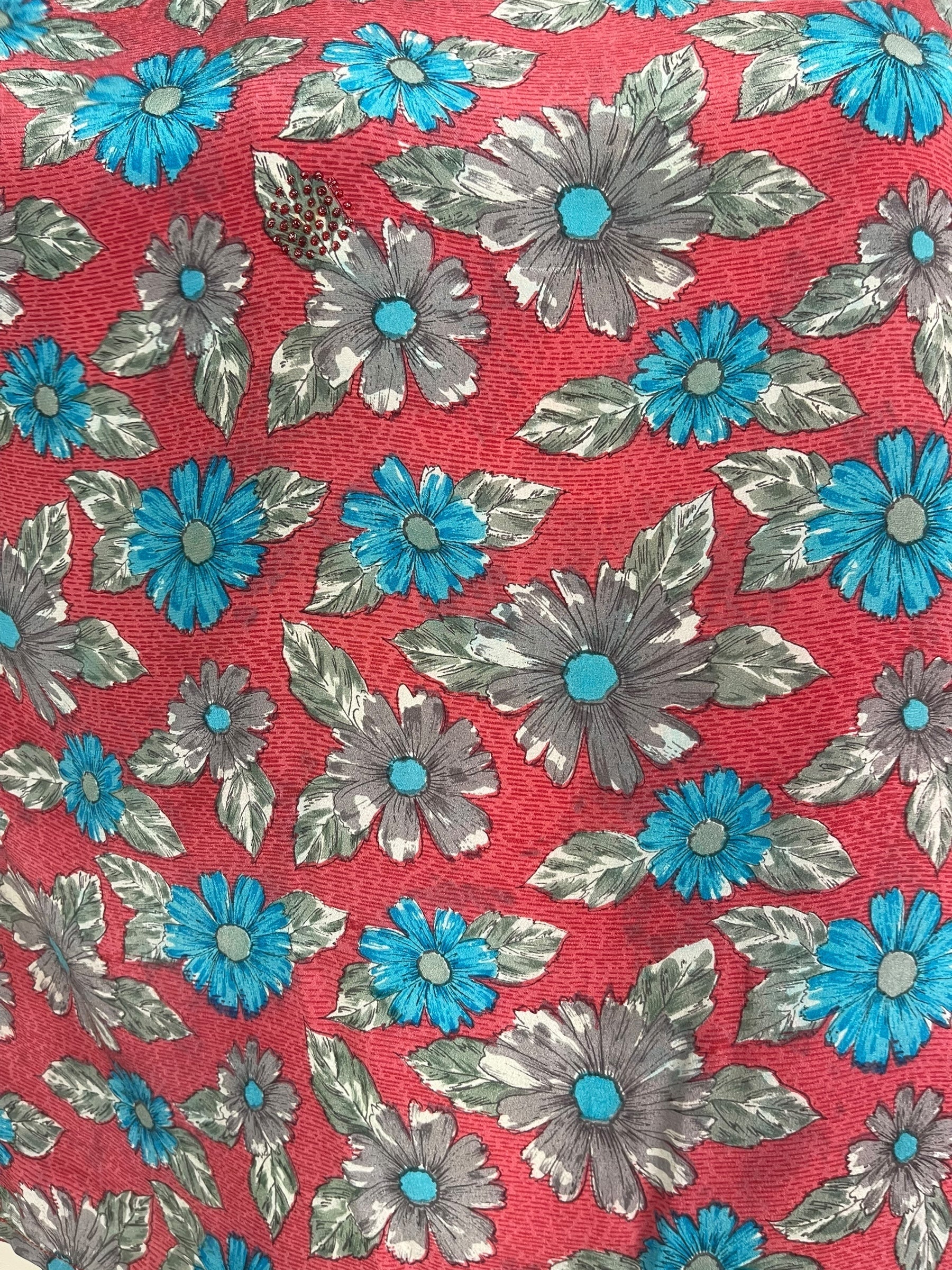 PRC8071 Avatar Pure Silk Side Slit Top