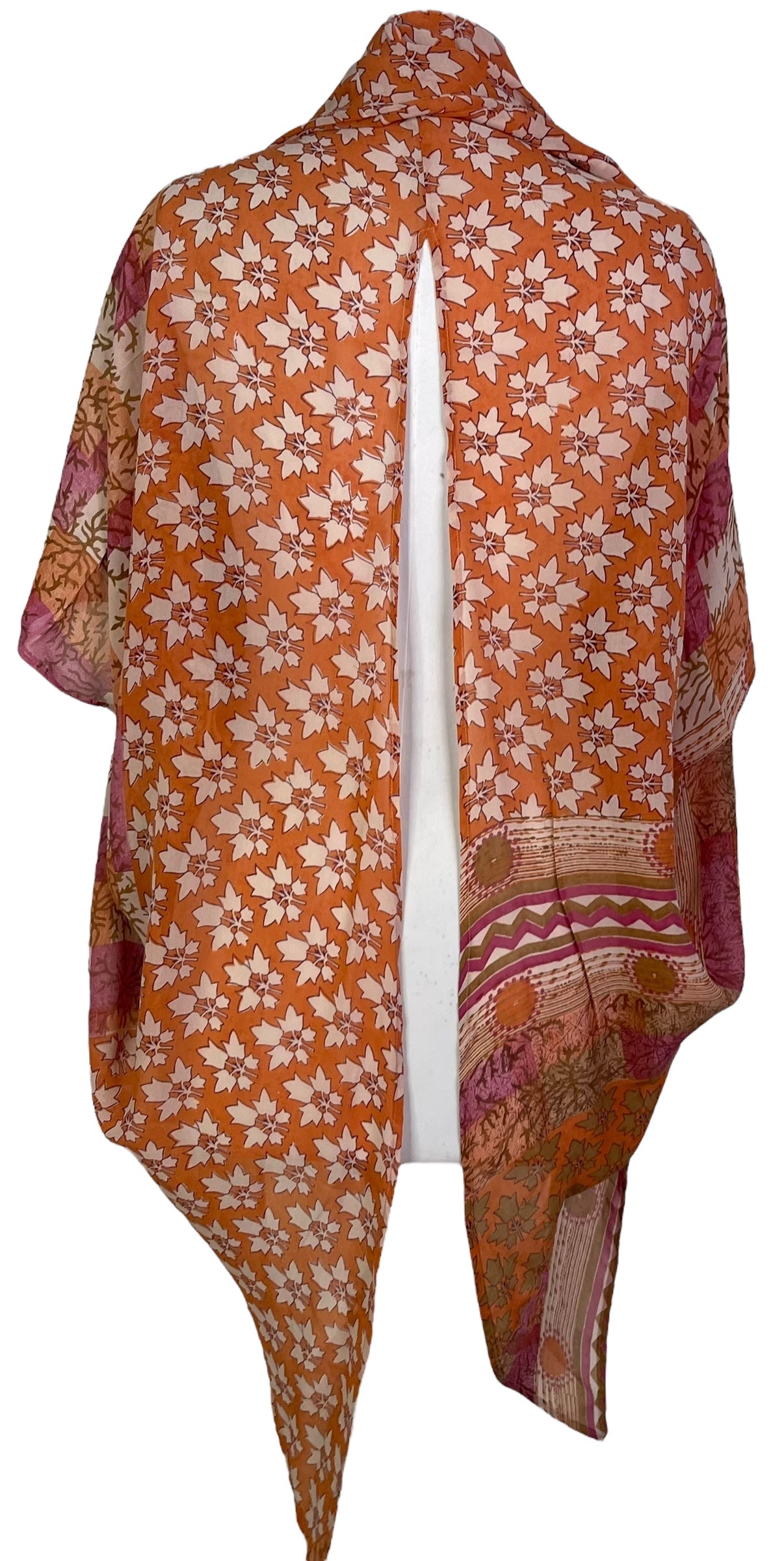 PRG7088 Sheer Avatar Pure Silk Cardigan