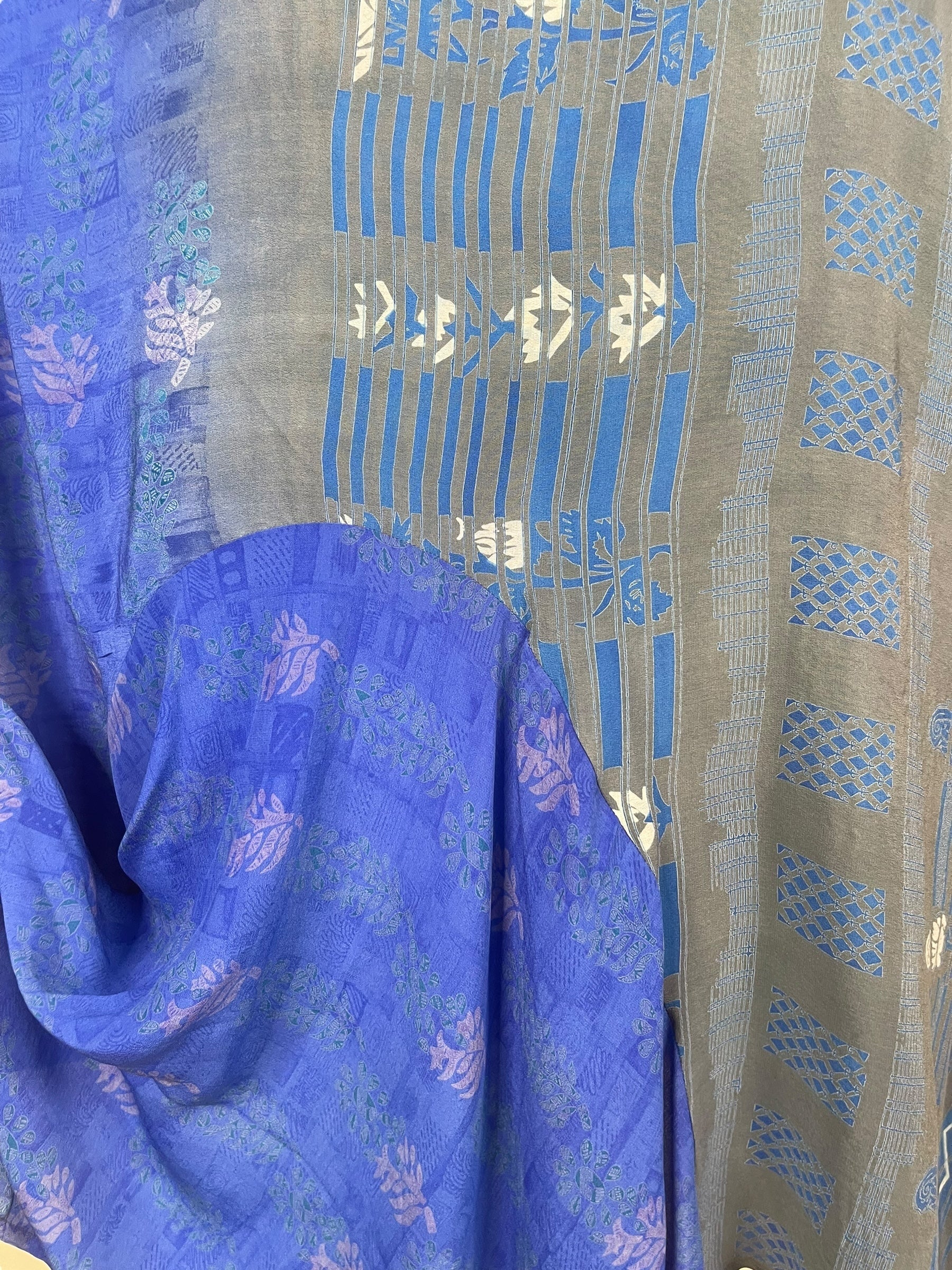 PRC7947 Avatar Pure Silk Self Pocket Tunic Dress