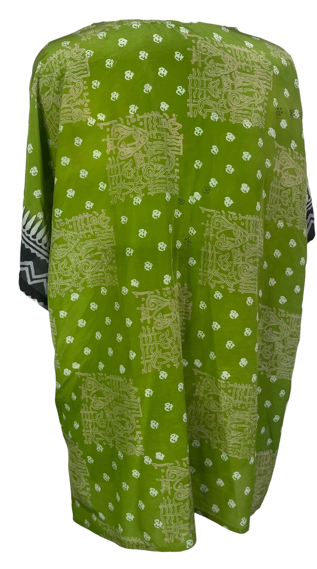 PREVIEW PRC8497 Avatar Pure Silk Kimono-Sleeved Jacket with Belt by MARCH2026 – Handmade ethical Short Kimono from sariKNOTsari using upcycled silk. Designed in Canada for travel and slow fashion, loved from Toronto to LA to Sydney. Featuring Zsiska, Bryn Walker and Artisan Leather coats by Rejean Pepin, Pepin designs