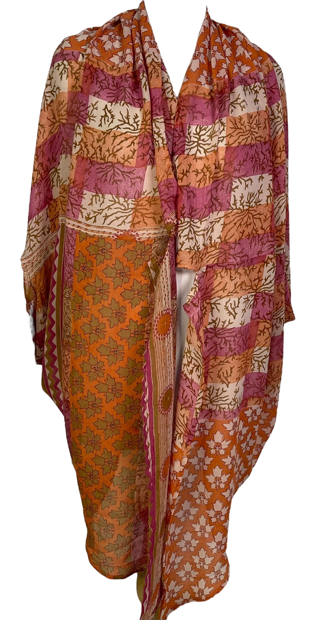 PRG7088 Sheer Avatar Pure Silk Cardigan