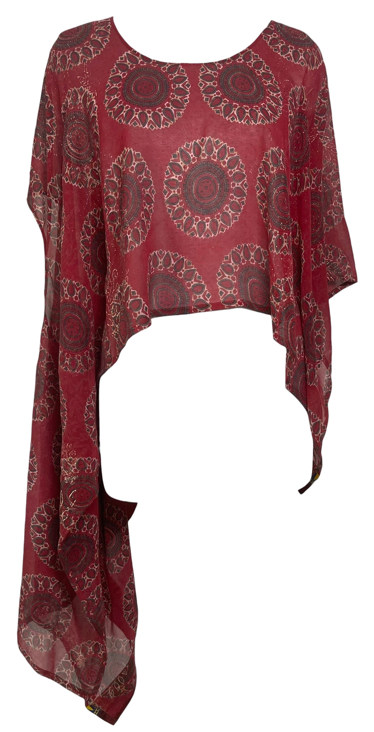 PRG8421 Sheer Avatar Pure Silk Versatile Vest