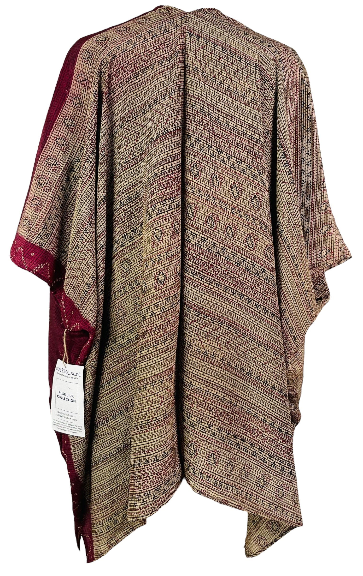 PRC7566 Avatar Pure Silk Cardigan