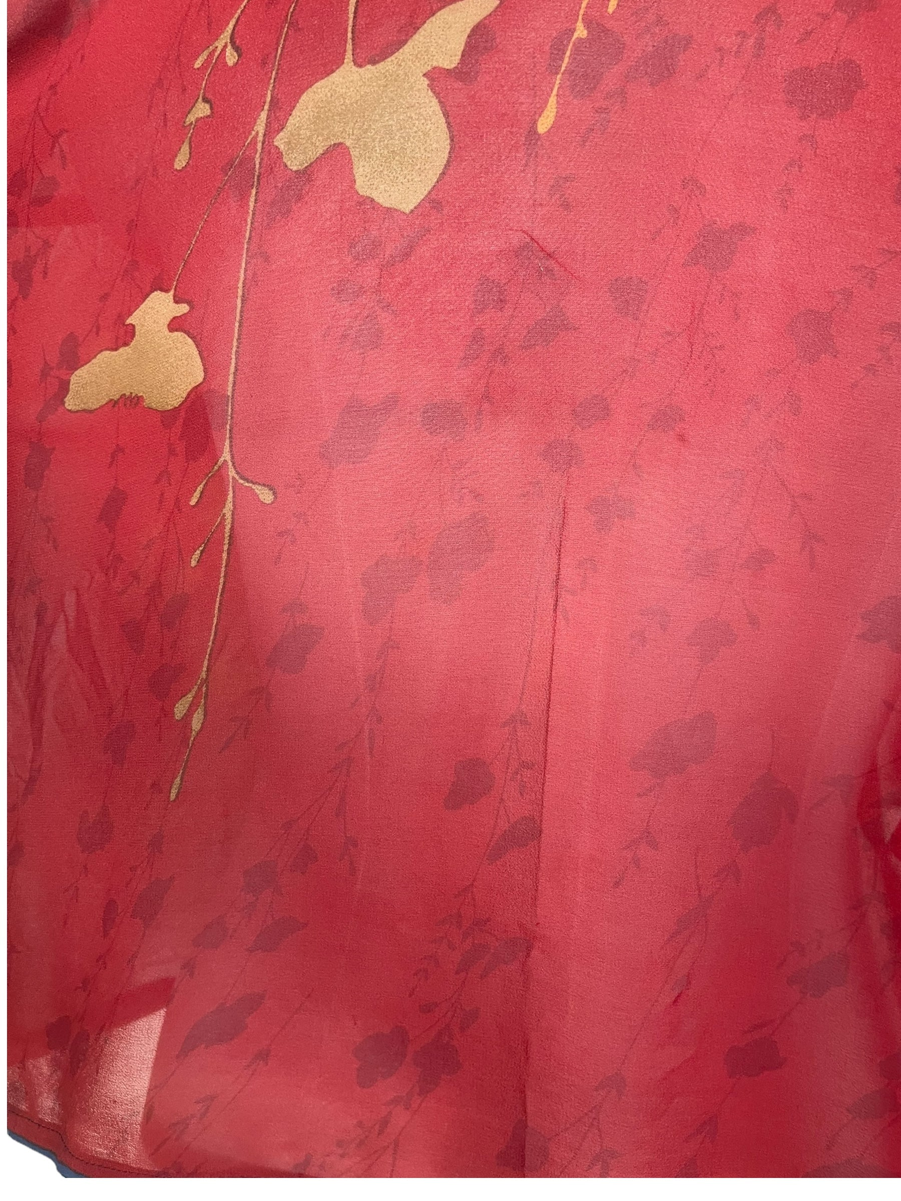 PRG4950 Sheer Avatar Pure Silk Boxy Top