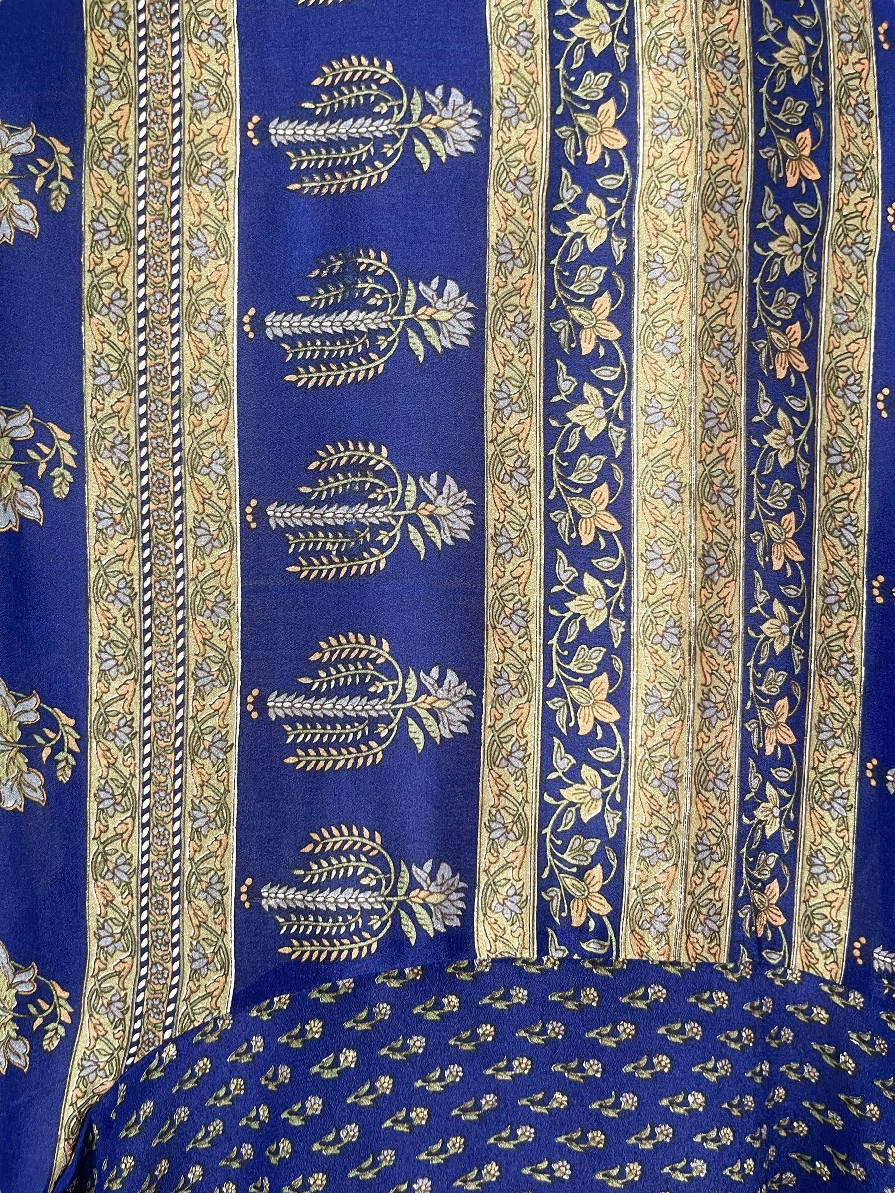 PRC7894 Avatar Pure Silk Sculptural Long Tunic Dress