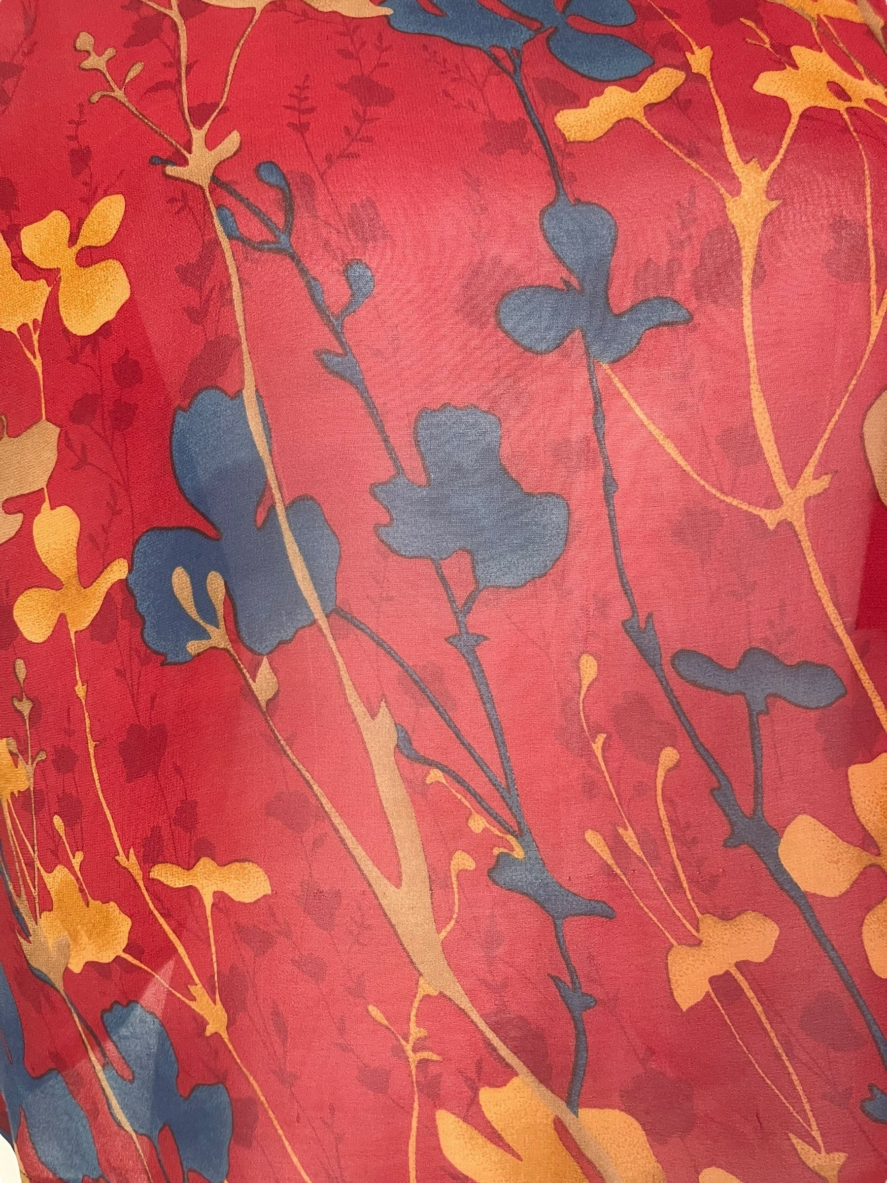 PRG4950 Sheer Avatar Pure Silk Boxy Top