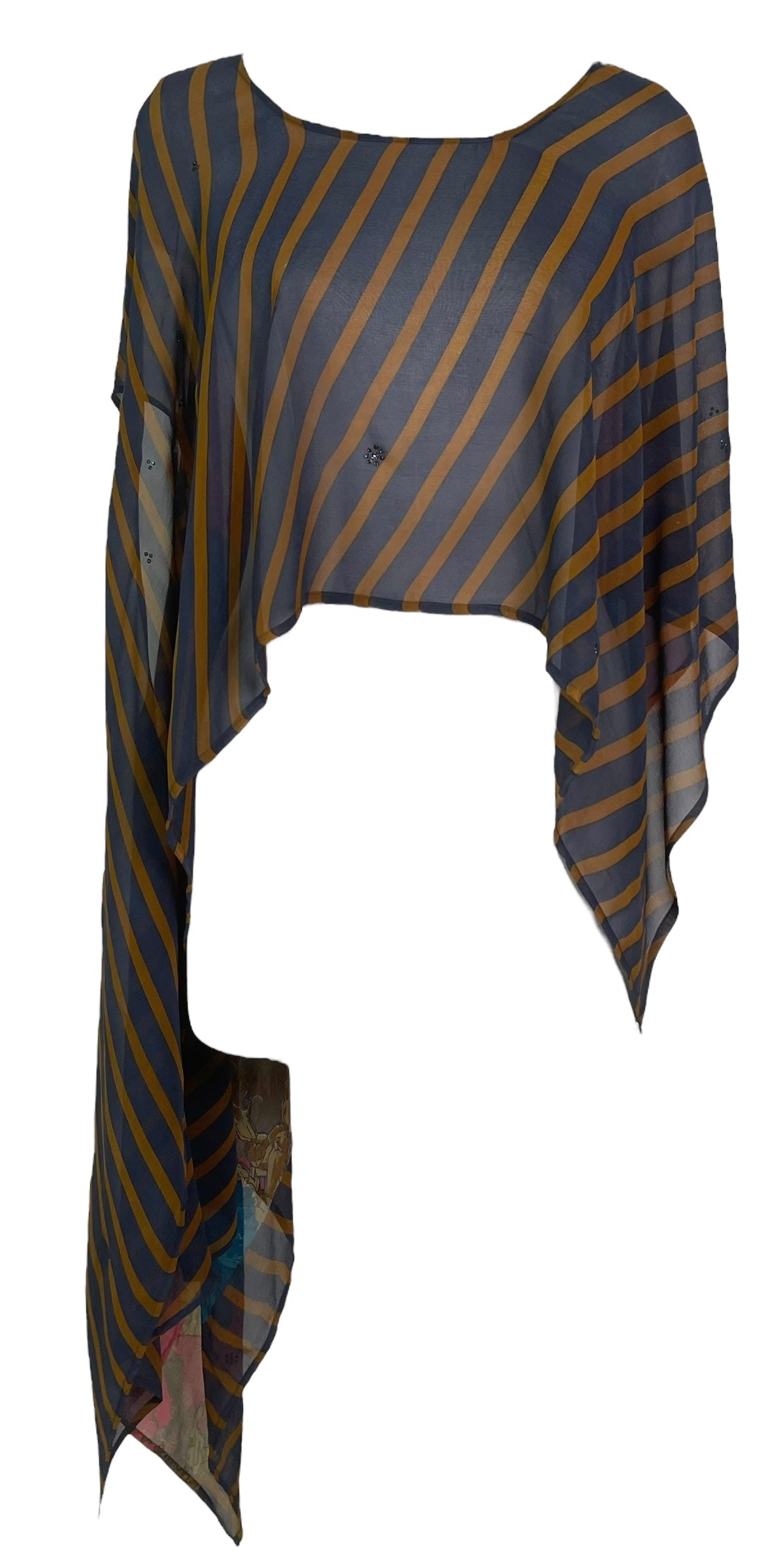 PRG7782 Sheer Avatar Pure Silk Versatile Vest