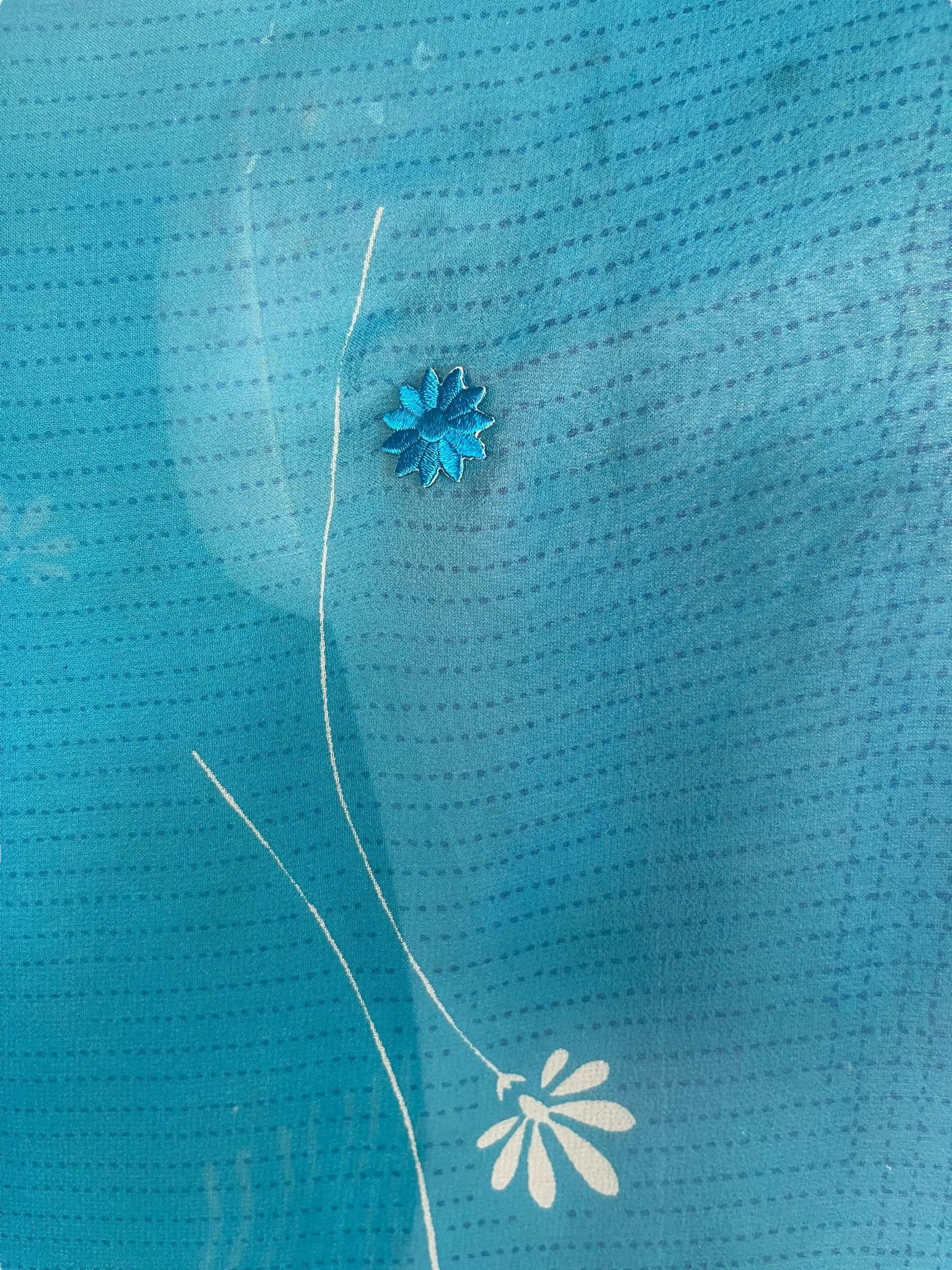 PREVIEW PRG7905 Sheer Pure Silk Wabi Sabi Capelet Poncho by DECEMBER2025 – Handmade ethical Poncho from sariKNOTsari using upcycled silk. Designed in Canada for travel and slow fashion, loved from Toronto to LA to Sydney.