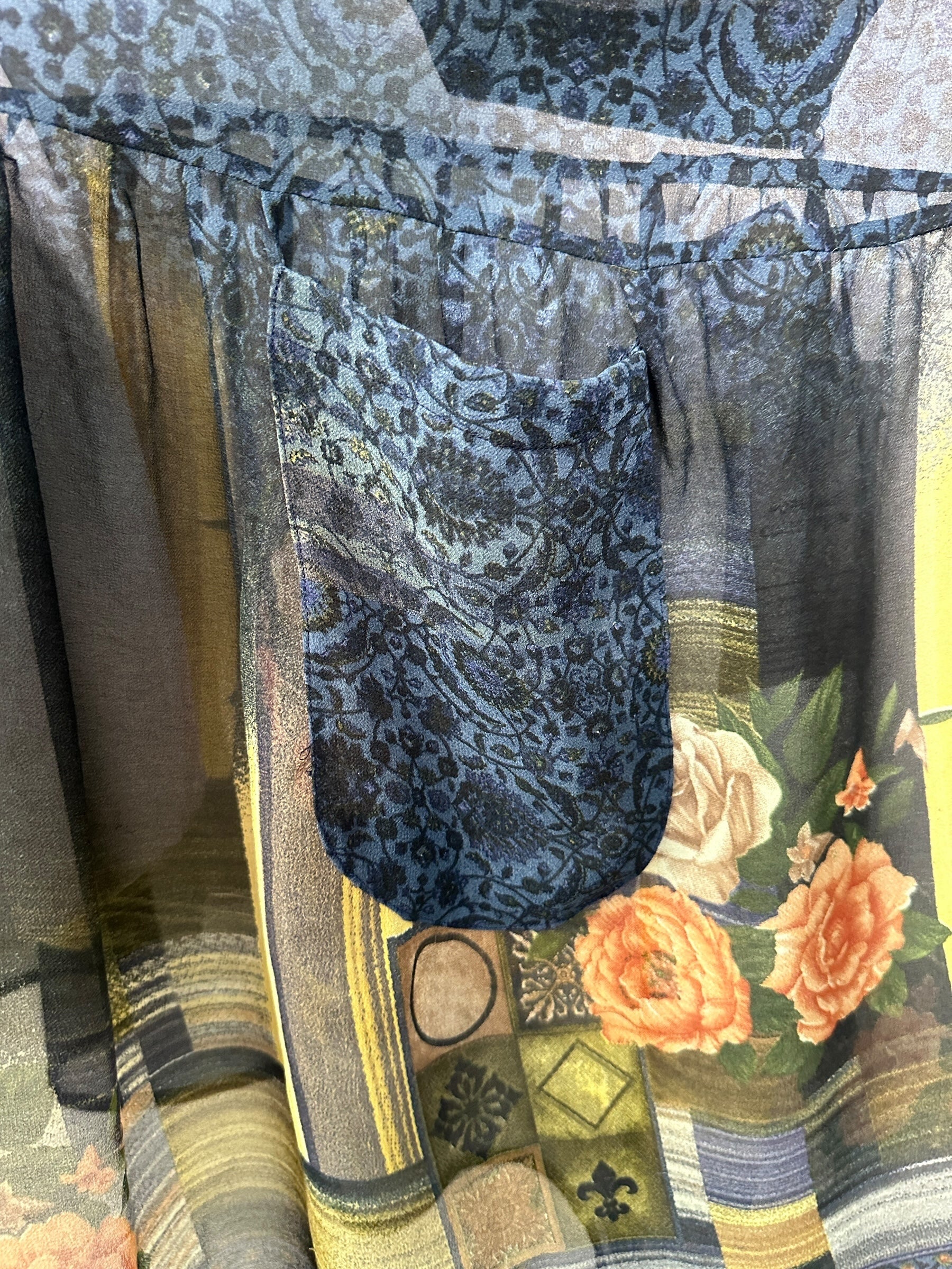 PREVIEW PRG8410 Sheer Avatar Pure Silk Boxy Babydoll Dress