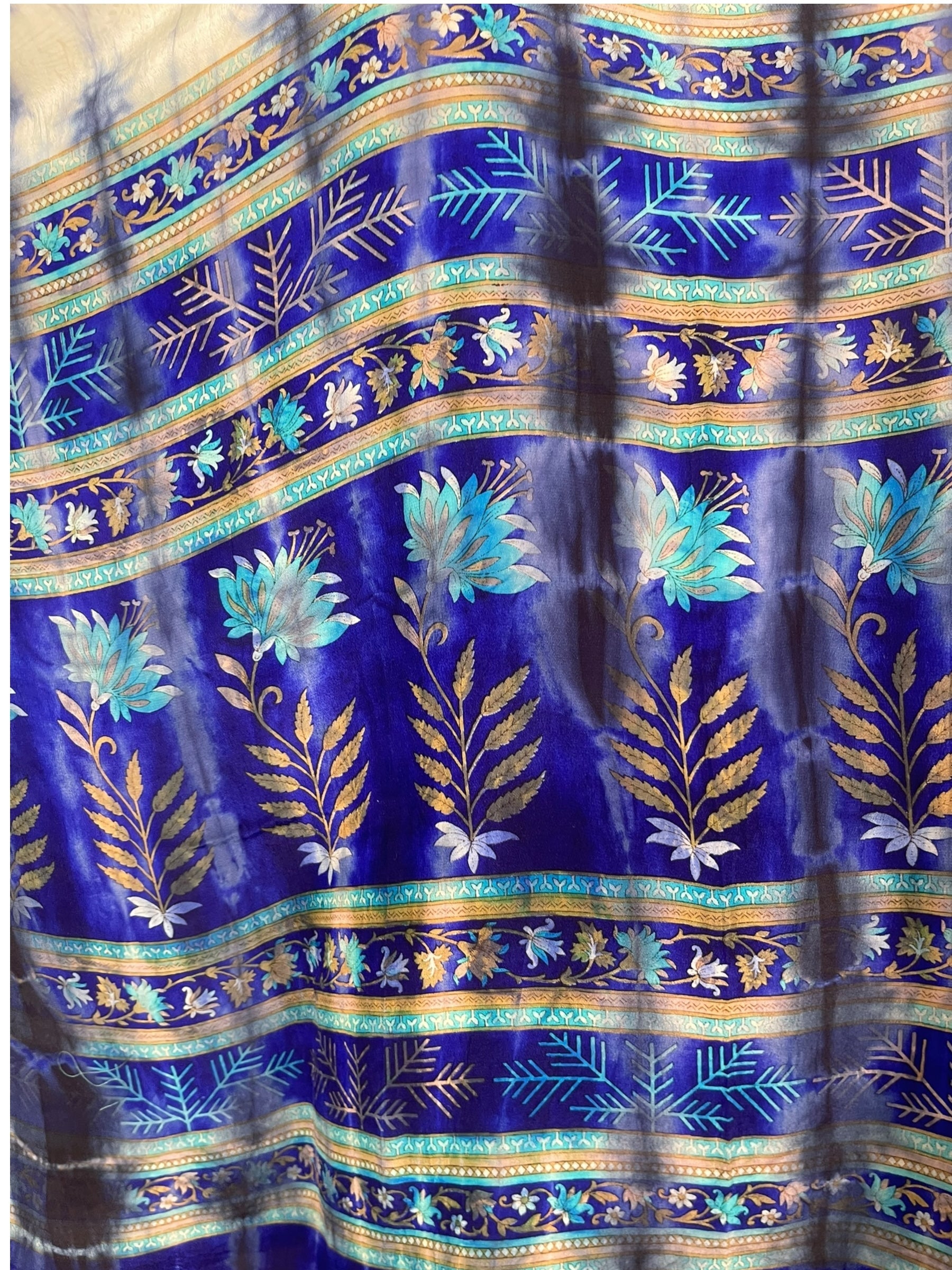 PRC8470 Wabi Sabi Pure Silk Long Tunic with Side Ties