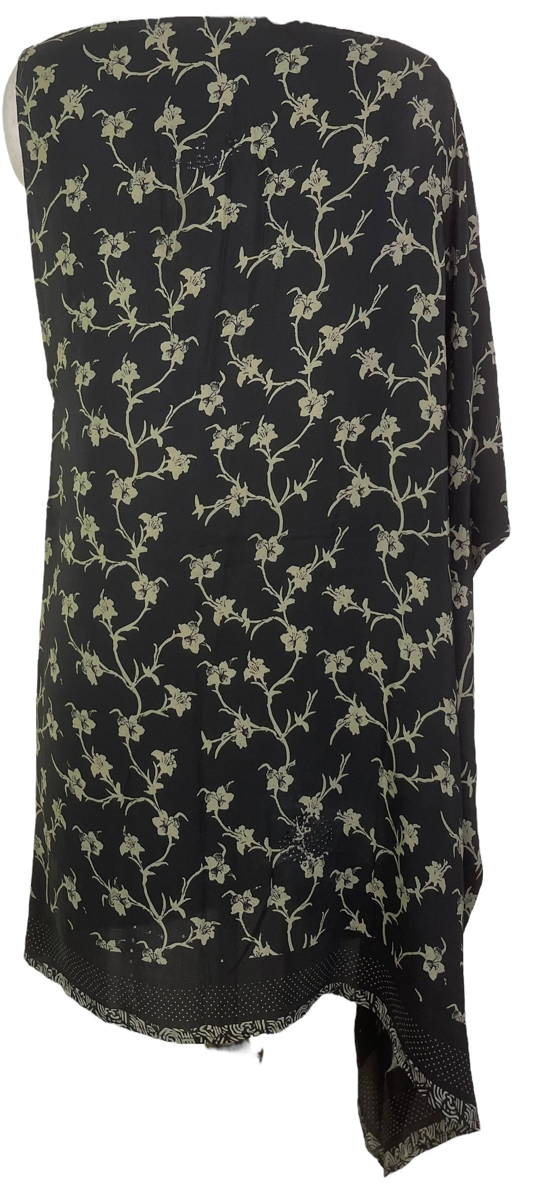 PRC7660 Wabi Sabi Pure Silk One Shoulder Dress