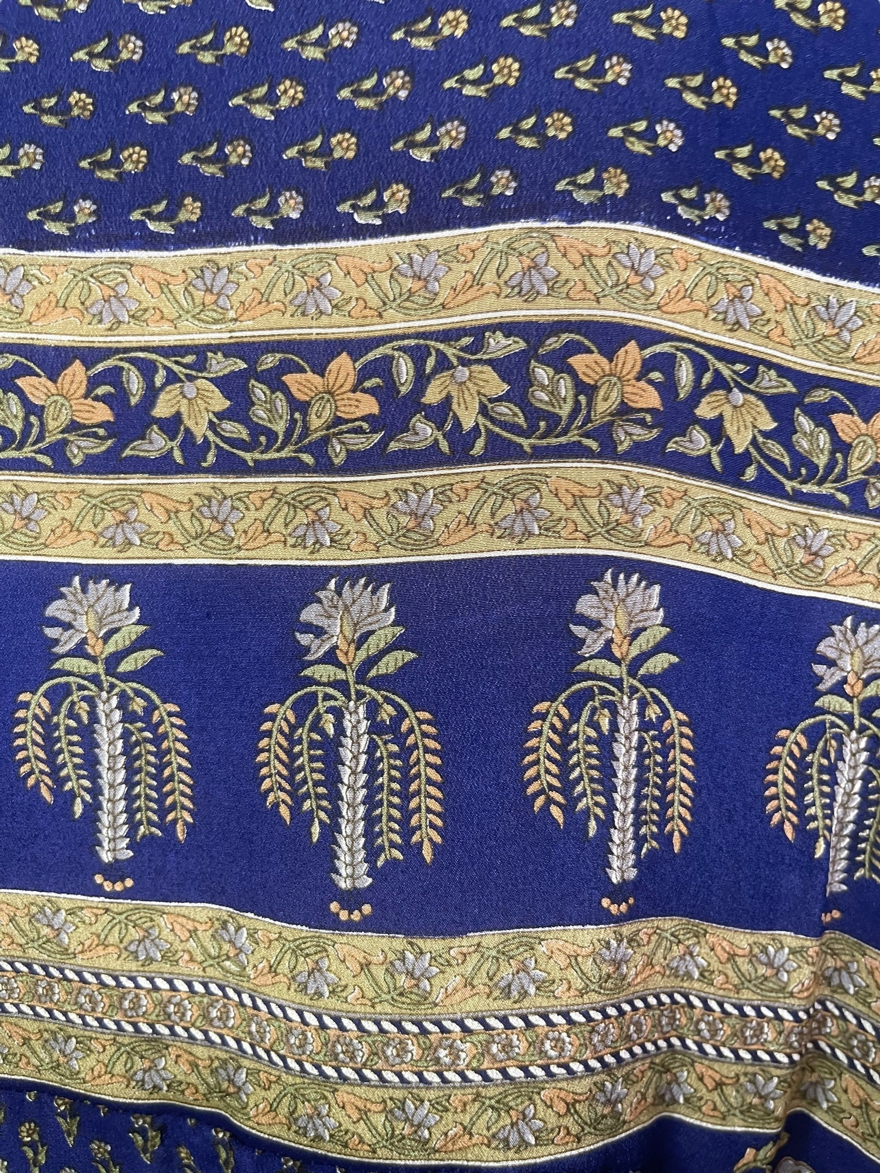PRC7894 Avatar Pure Silk Sculptural Long Tunic Dress