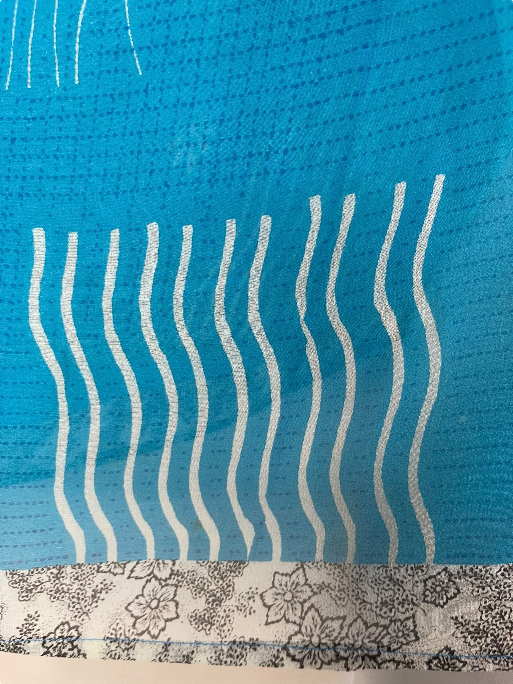 PREVIEW PRG7905 Sheer Pure Silk Wabi Sabi Capelet Poncho by DECEMBER2025 – Handmade ethical Poncho from sariKNOTsari using upcycled silk. Designed in Canada for travel and slow fashion, loved from Toronto to LA to Sydney.