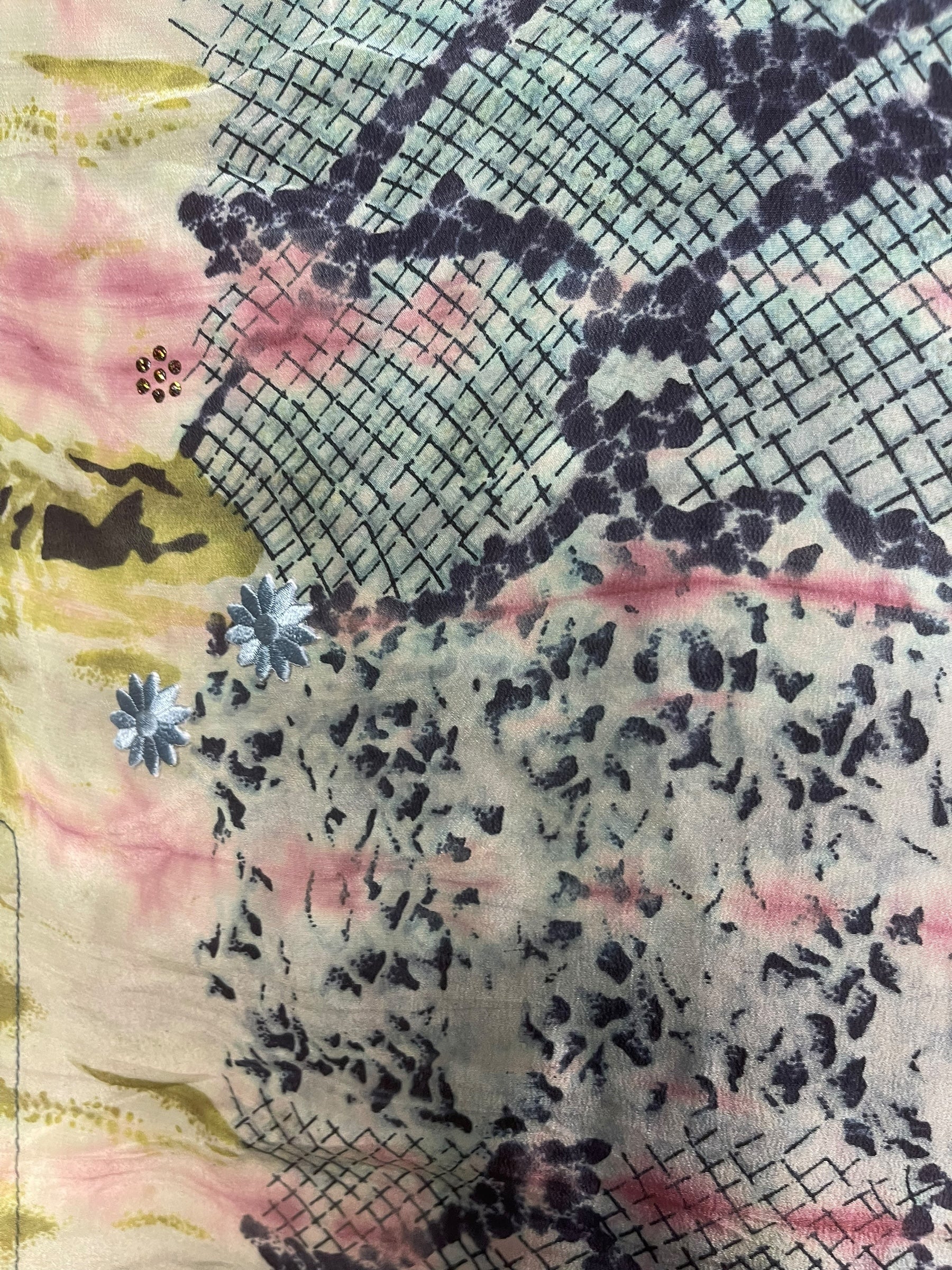 PRC8469 Avatar Pure Silk Side Slit Top