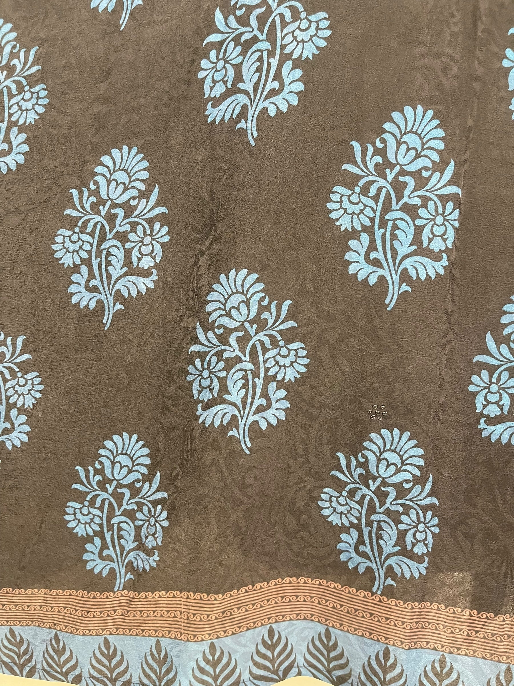 PRC8022 Avatar Pure Silk Short Kaftan Tunic with Slits