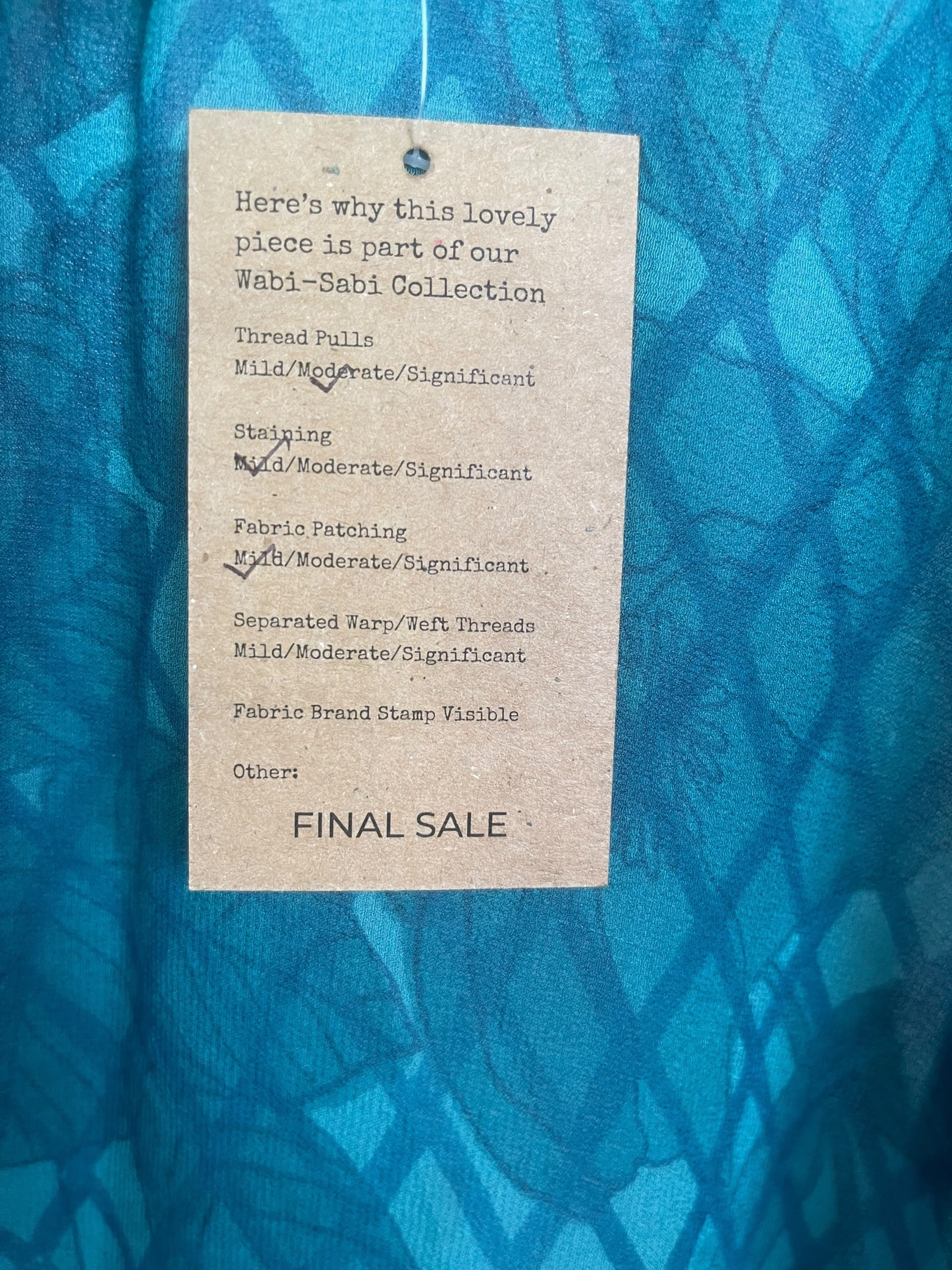 PRG8518 Sheer Wabi Sabi Pure Silk Kimono-Sleeved Top