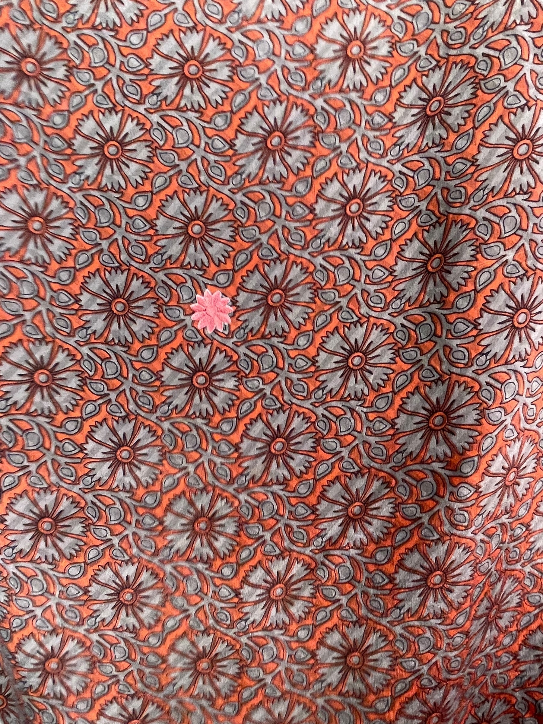 PRC7702 Avatar Pure Silk Short Kaftan Tunic with Slits