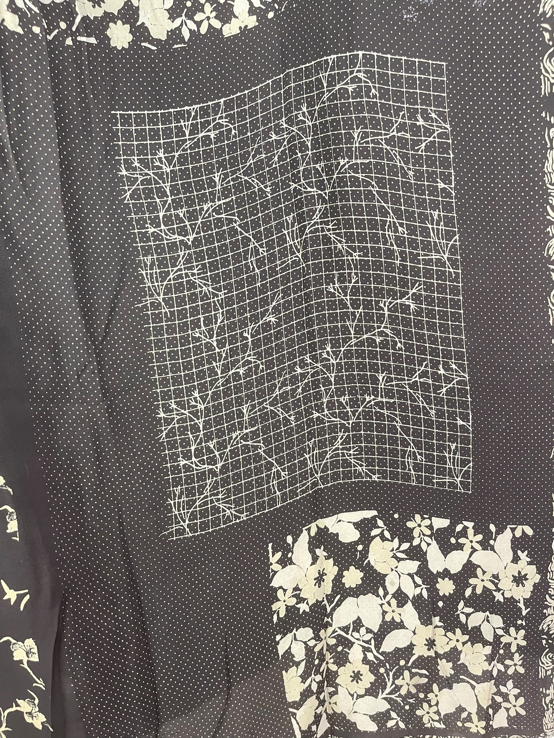 PRC7660 Wabi Sabi Pure Silk One Shoulder Dress