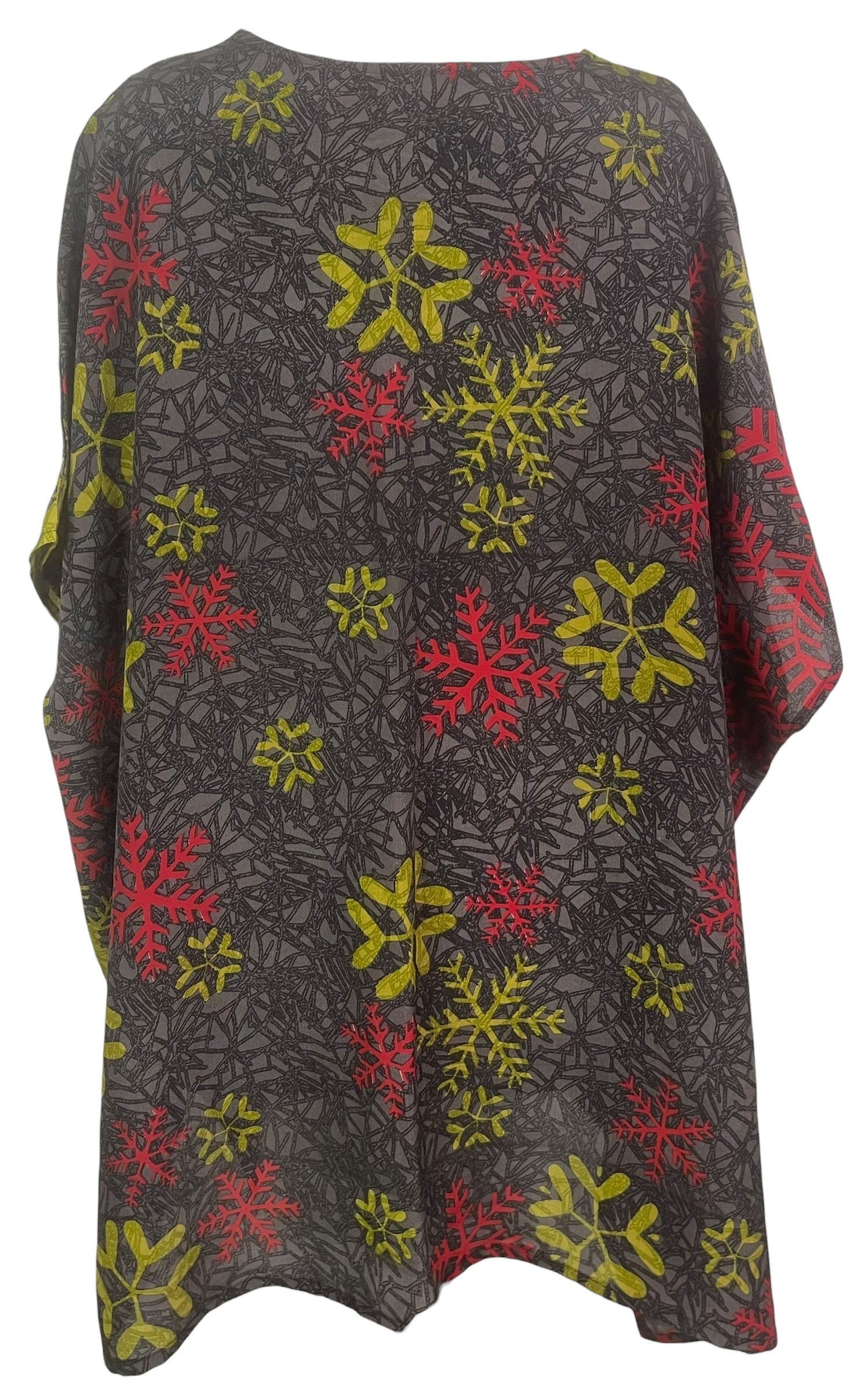 PREVIEW PRC8488 Wabi Sabi Pure Silk Short Kaftan Tunic With Slits by FEBRUARY2026 – Handmade ethical Short Kaftan from sariKNOTsari using upcycled silk. Designed in Canada for travel and slow fashion, loved from Toronto to LA to Sydney.