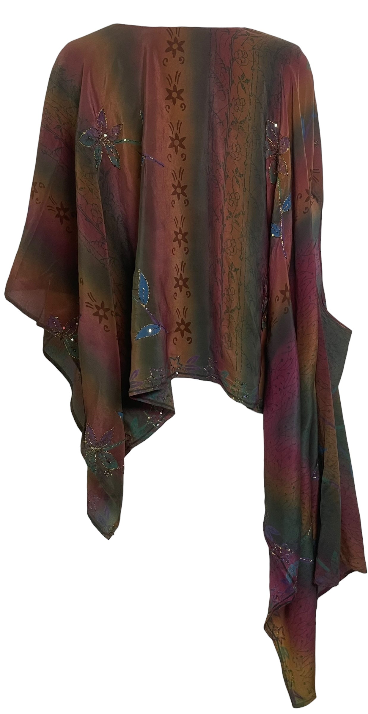 PREVIEW PRC8680 Avatar Pure Silk Versatile Vest by MARCH2026 – Handmade ethical Vest from sariKNOTsari using upcycled silk. Designed in Canada for travel and slow fashion, loved from Toronto to LA to Sydney. Featuring Zsiska, Bryn Walker and Artisan Leather coats by Rejean Pepin, Pepin designs