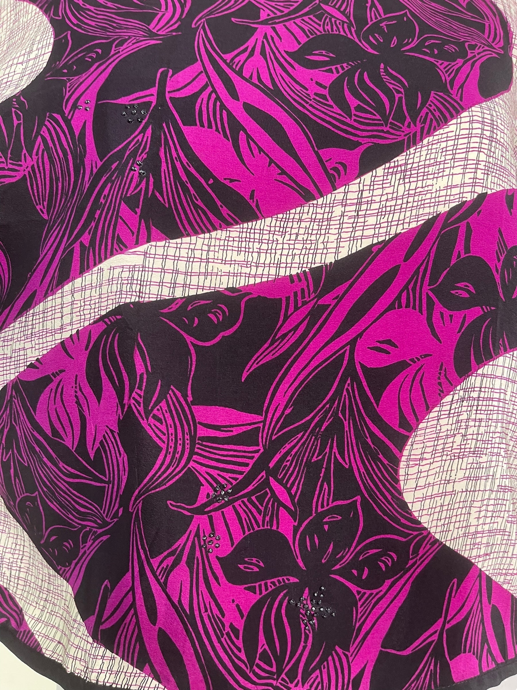 PRC5365 Avatar Pure Silk Boxy Top