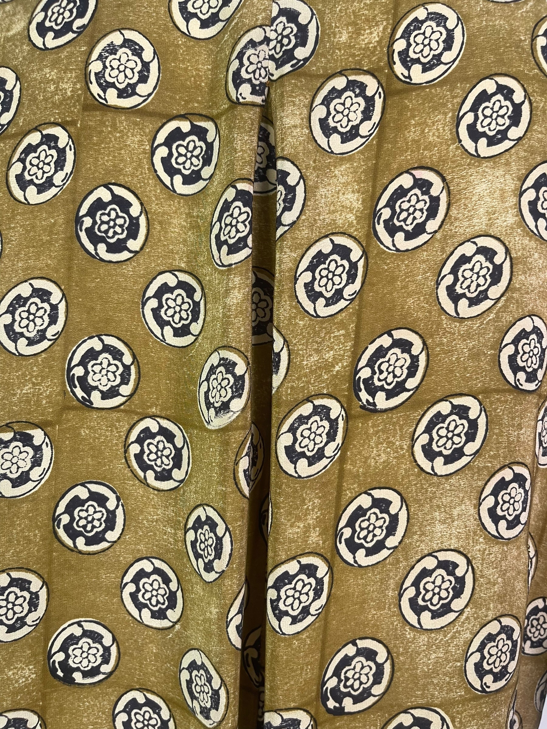 PRC7937 Avatar Pure Silk Self Pocket Tunic Dress