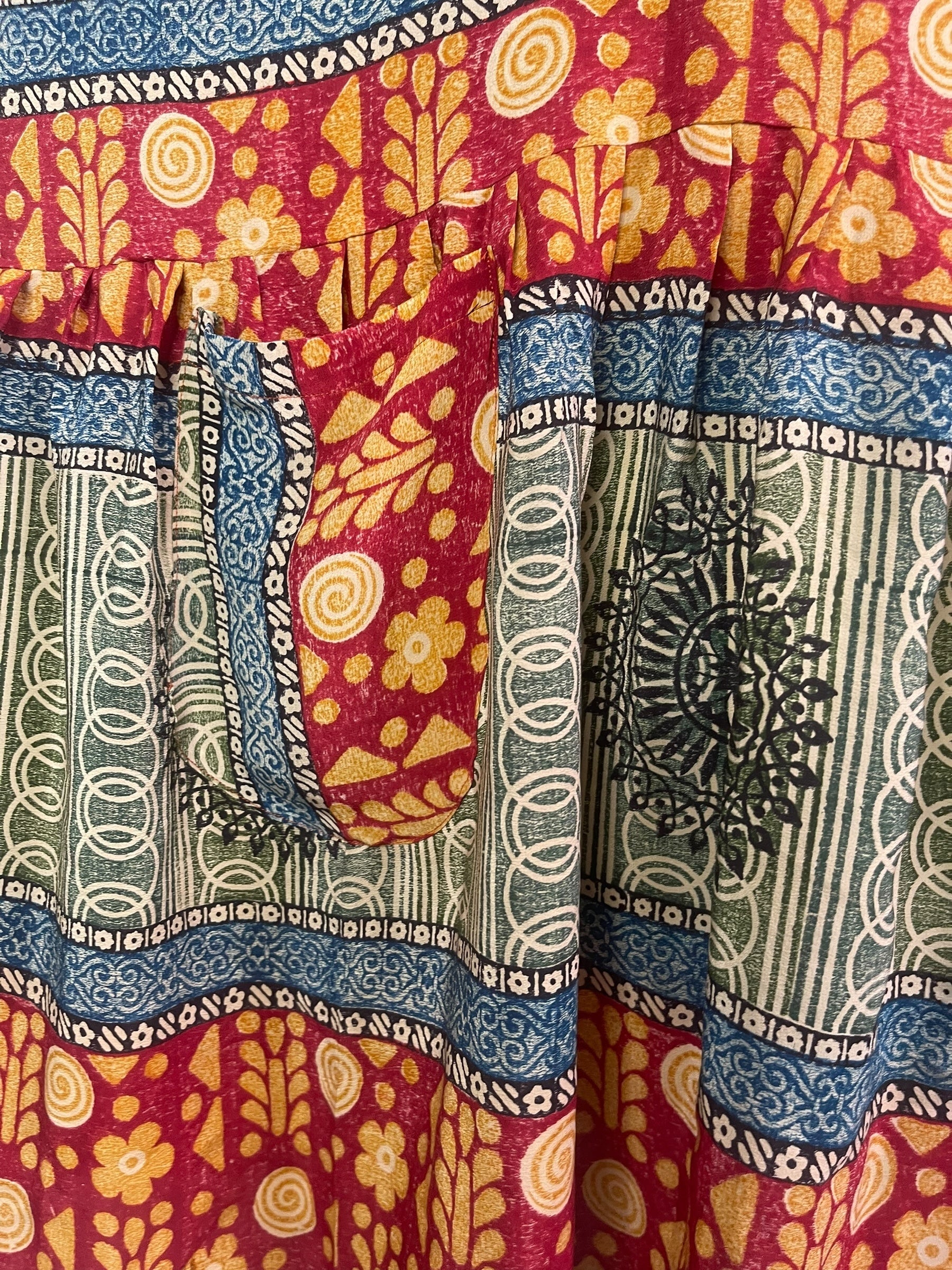 PRC8184 Avatar Pure Silk Boxy Babydoll Dress