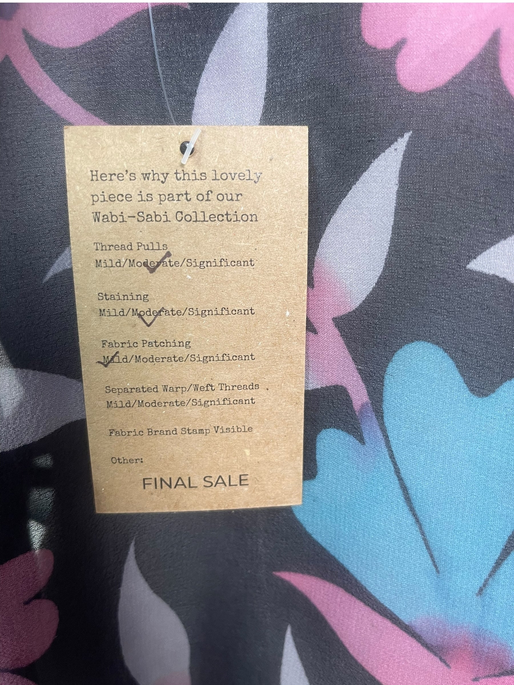 PRG8513 Sheer Wabi Sabi Pure Silk Kimono-Sleeved Top