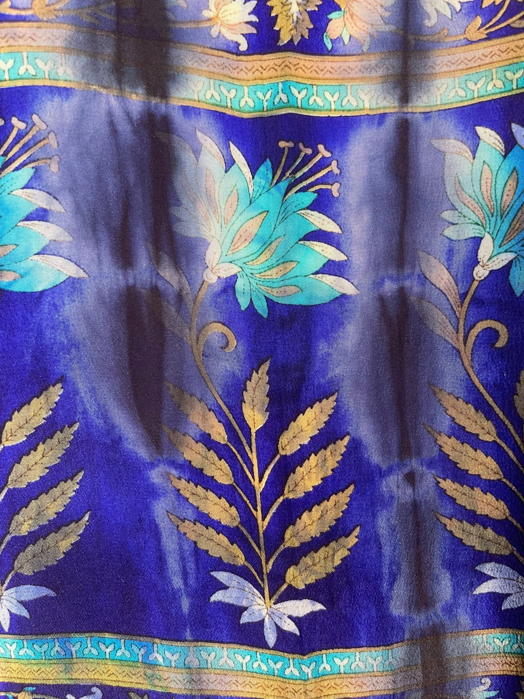 PRC8470 Wabi Sabi Pure Silk Long Tunic with Side Ties