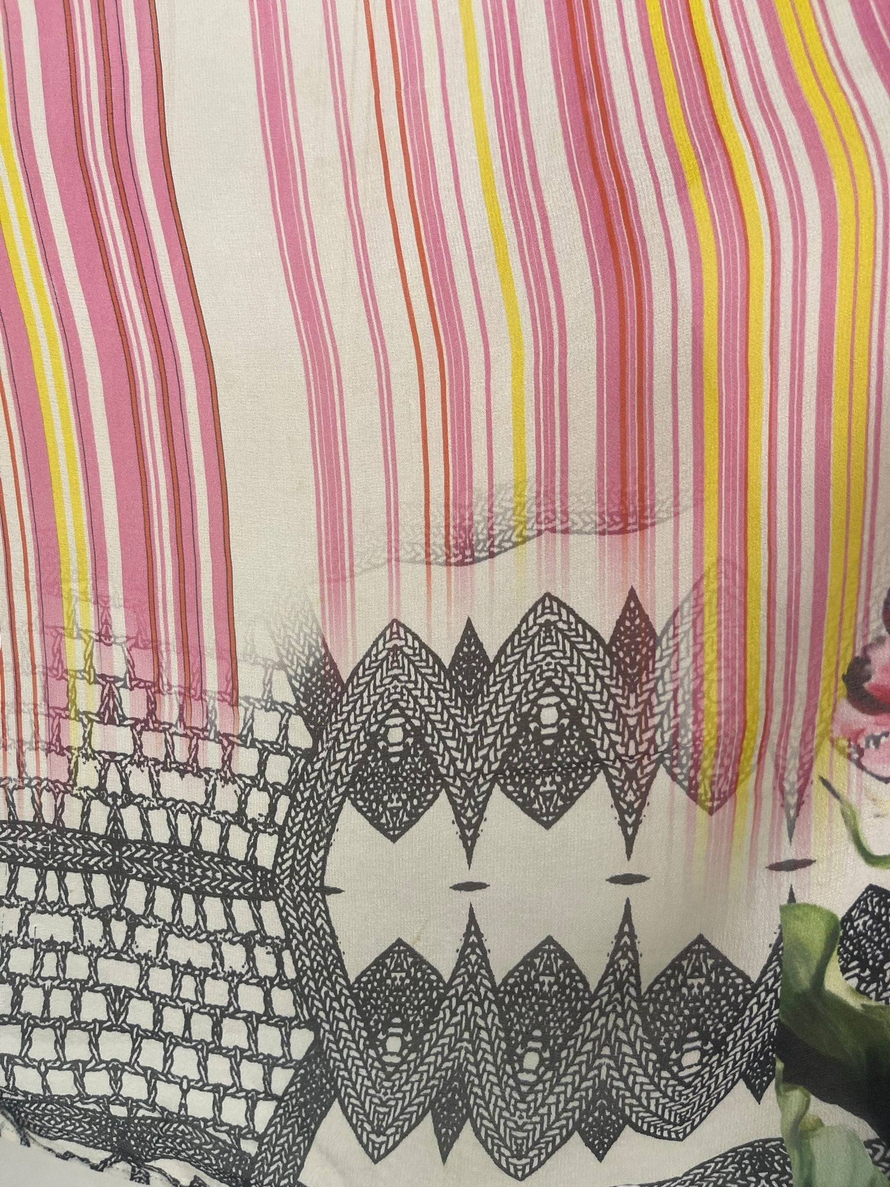 PREVIEW PRG8481 Sheer Pure Silk Wabi Sabi Capelet Poncho