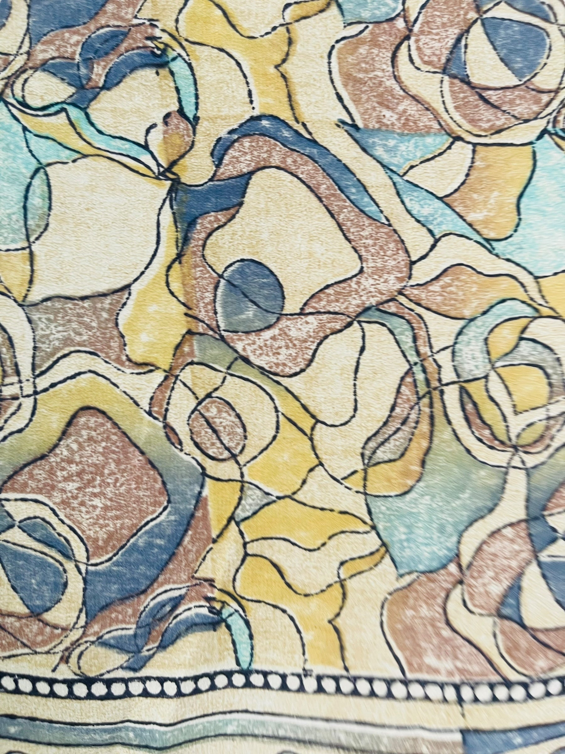 PRC7291 Avatar Pure Silk Kimono-Sleeved Top