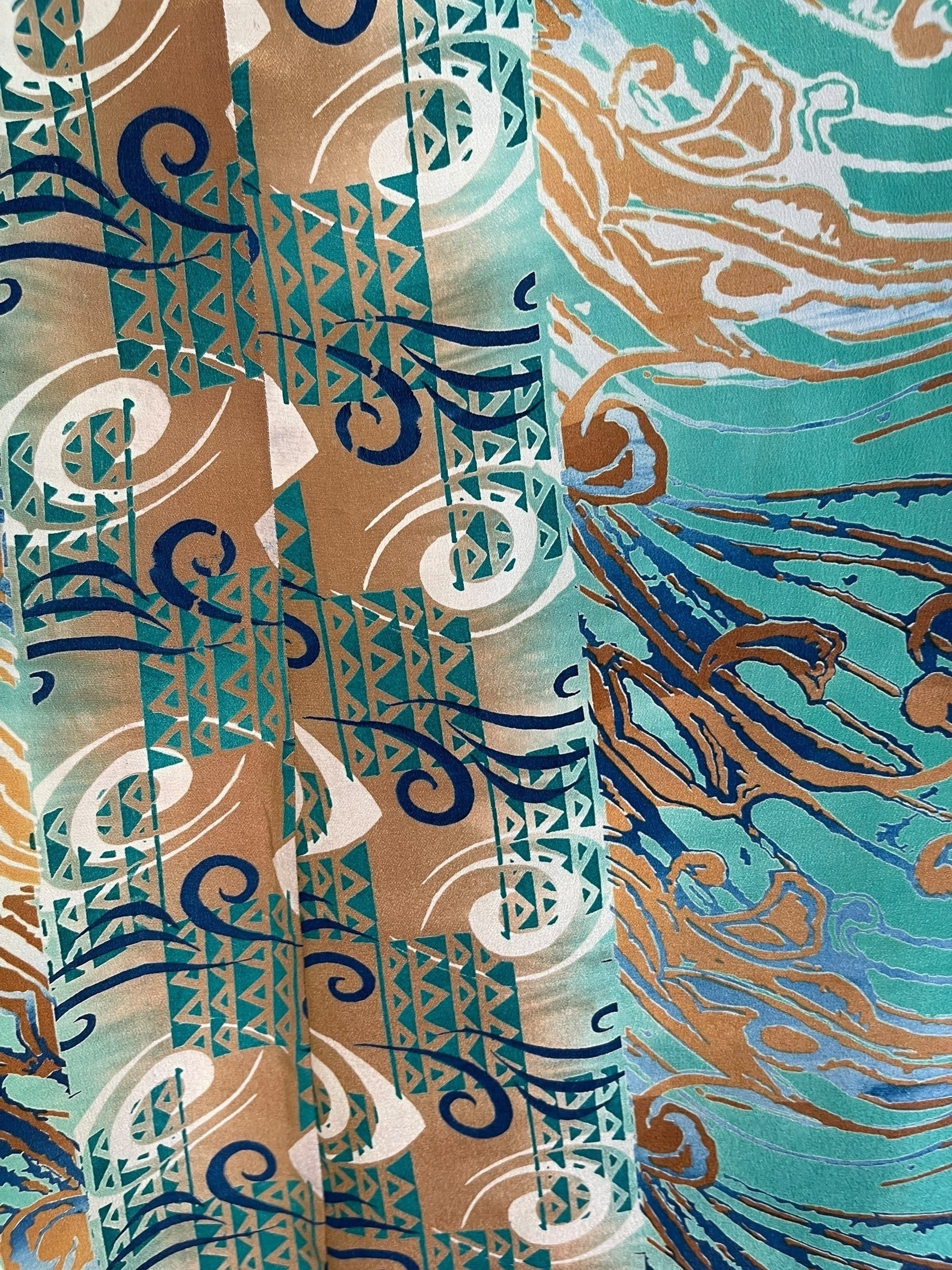 PRC6984 Avatar Pure Silk Waterfall Top