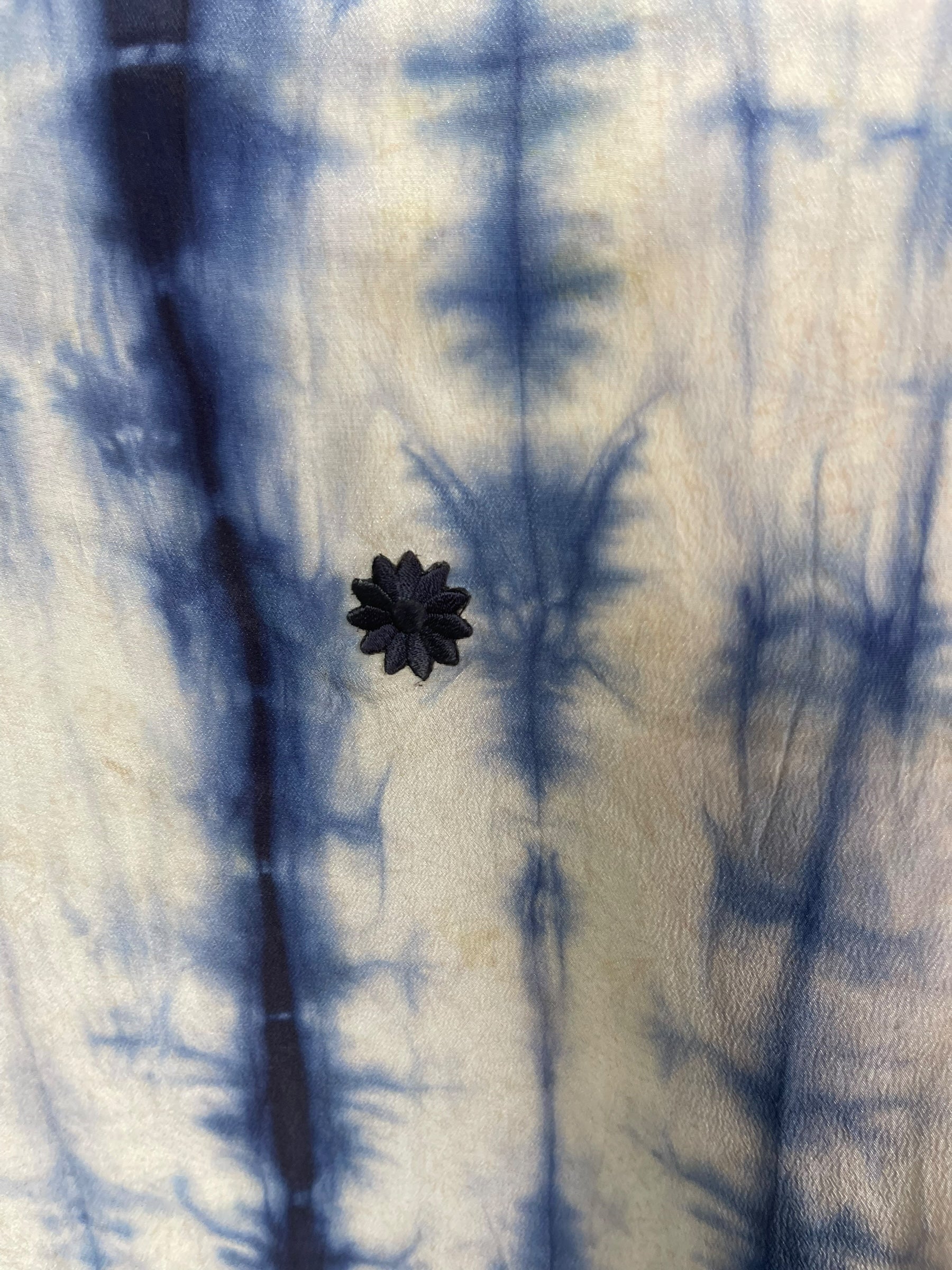 PRC8470 Wabi Sabi Pure Silk Long Tunic with Side Ties