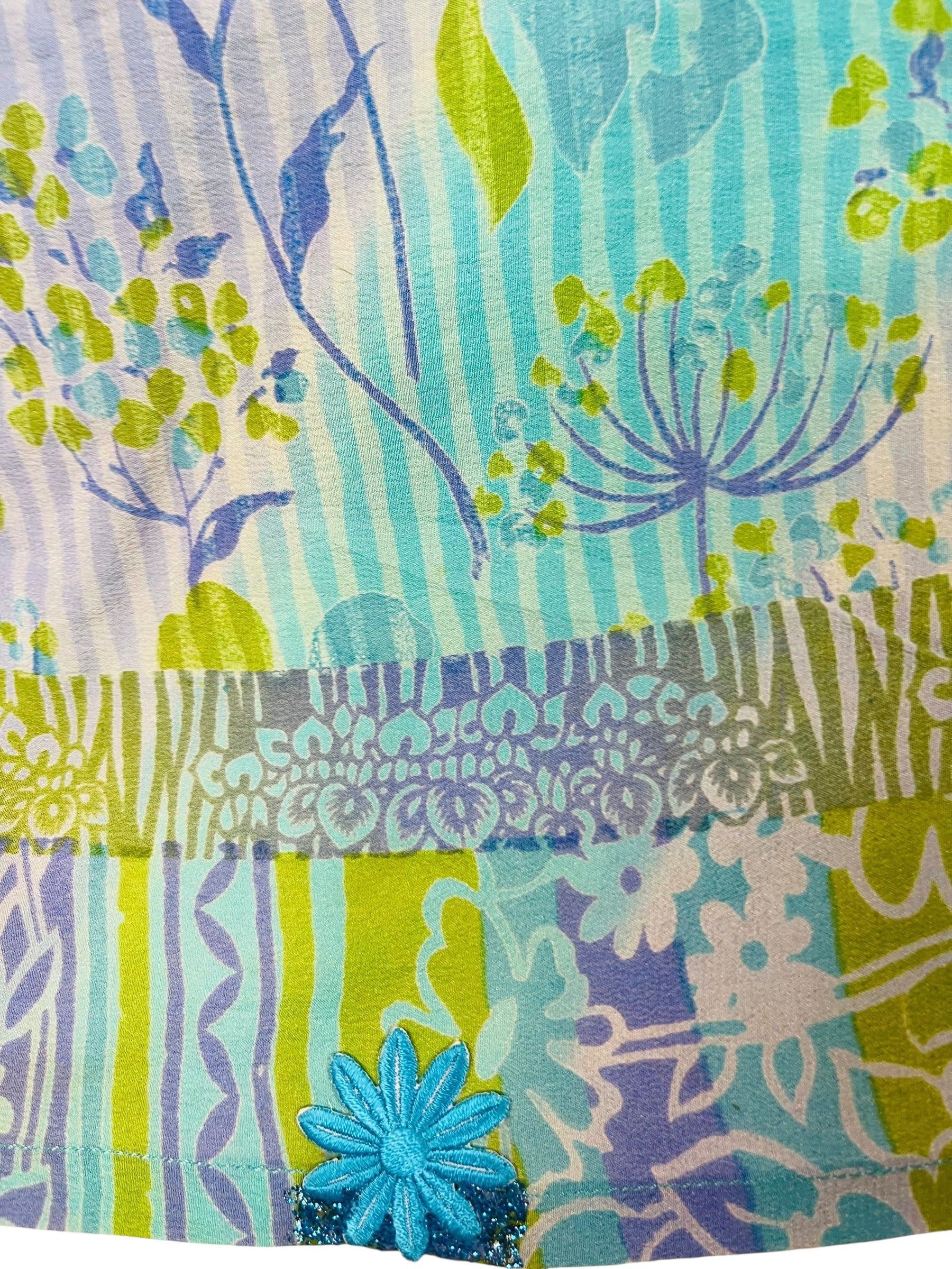 PRC7519 Avatar Pure Silk Capelet Poncho