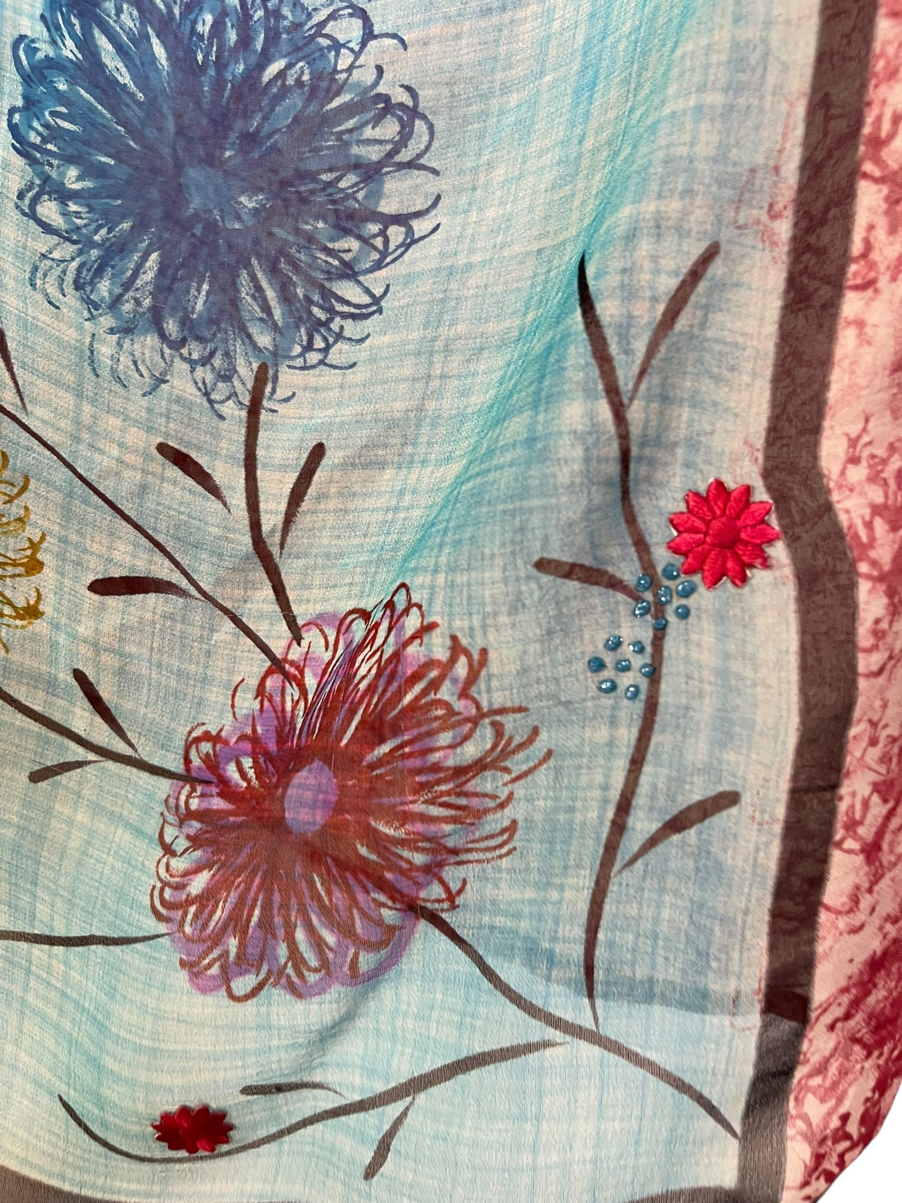 PRG7113 Sheer Avatar Pure Silk Cardigan