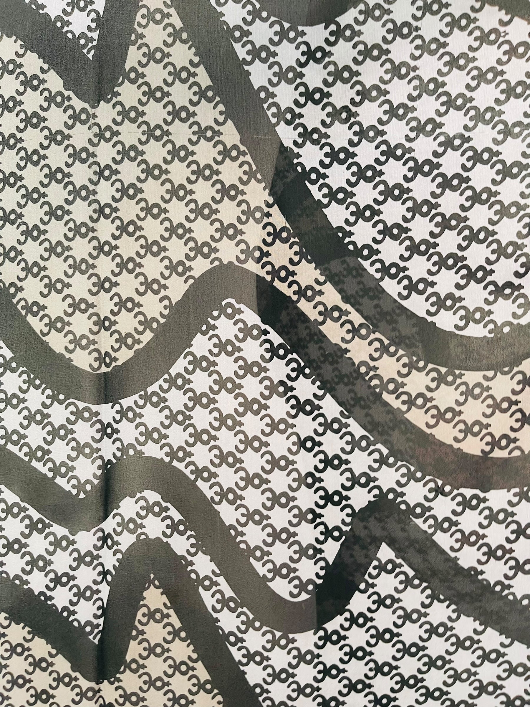 PRG7339 Sheer Wabi Sabi Pure Silk Midi Length Kaftan