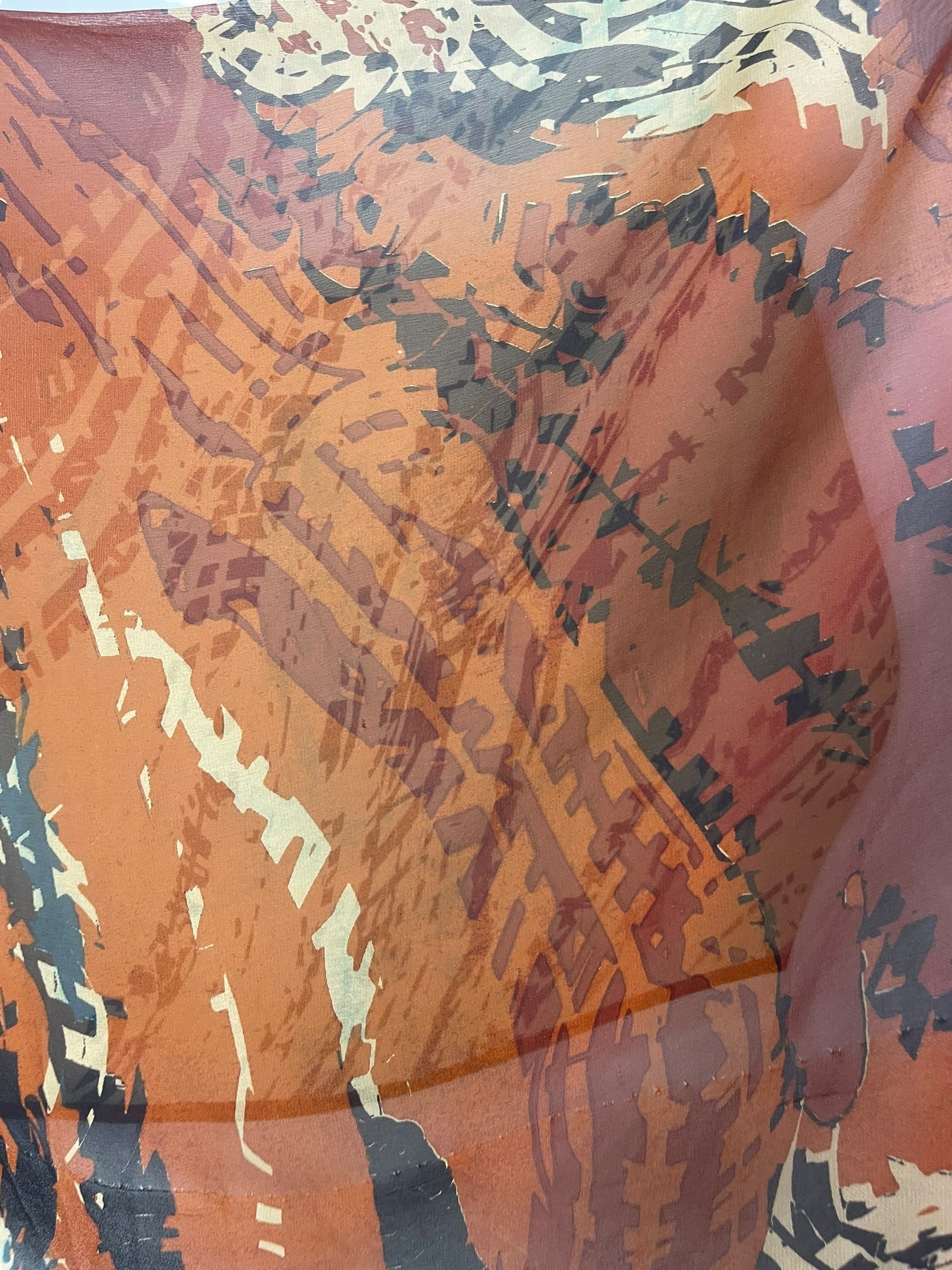 PREVIEW PRG7955 Sheer Pure Silk Wabi Sabi Capelet Poncho by DECEMBER2025 – Handmade ethical Poncho from sariKNOTsari using upcycled silk. Designed in Canada for travel and slow fashion, loved from Toronto to LA to Sydney.