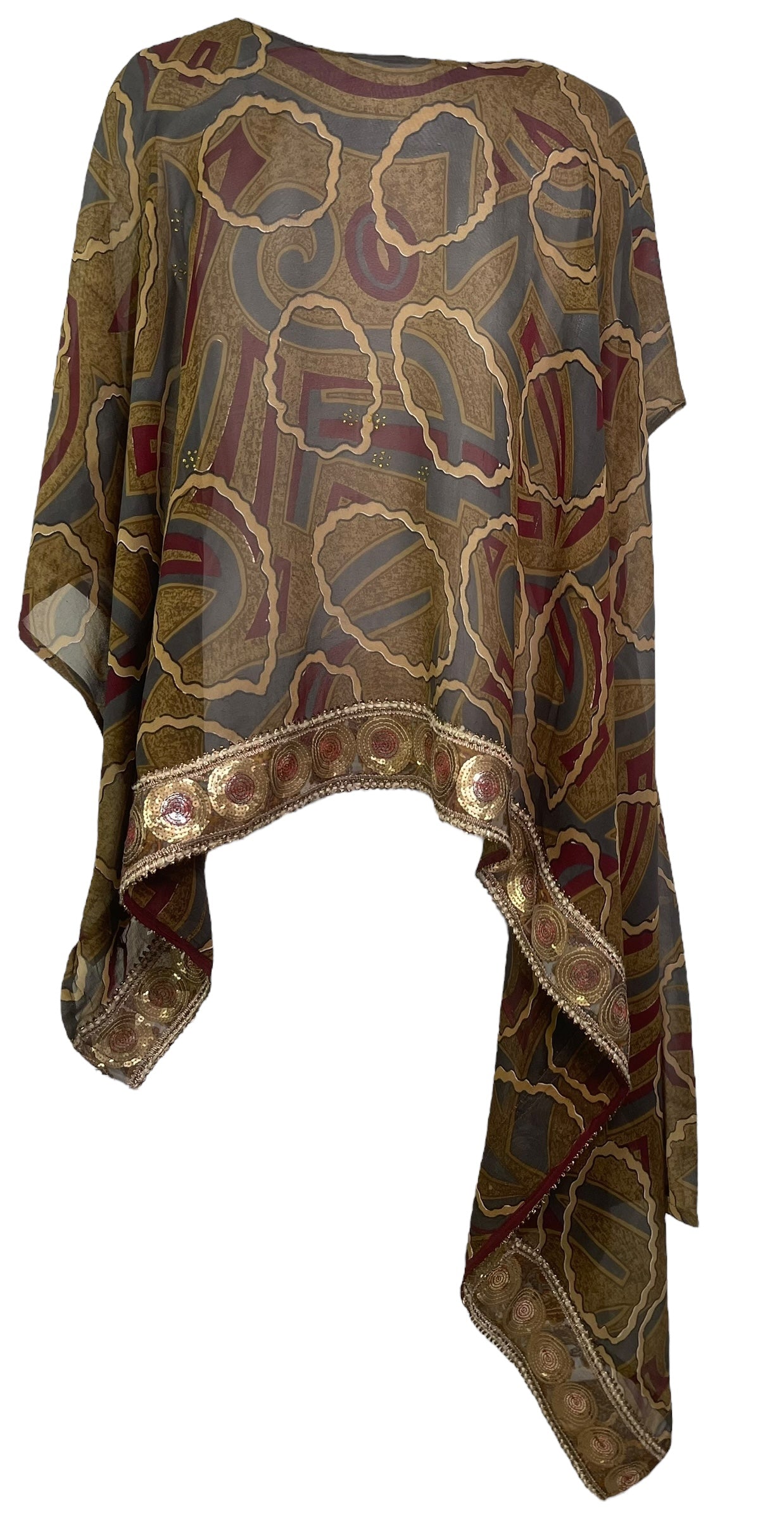 PRG7738 Sheer Avatar Pure Silk Versatile Vest