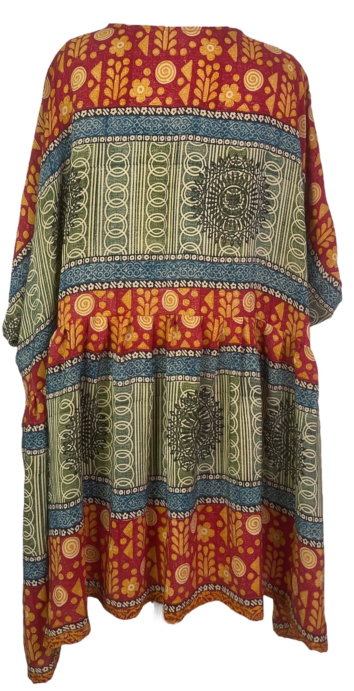 PRC8184 Avatar Pure Silk Boxy Babydoll Dress